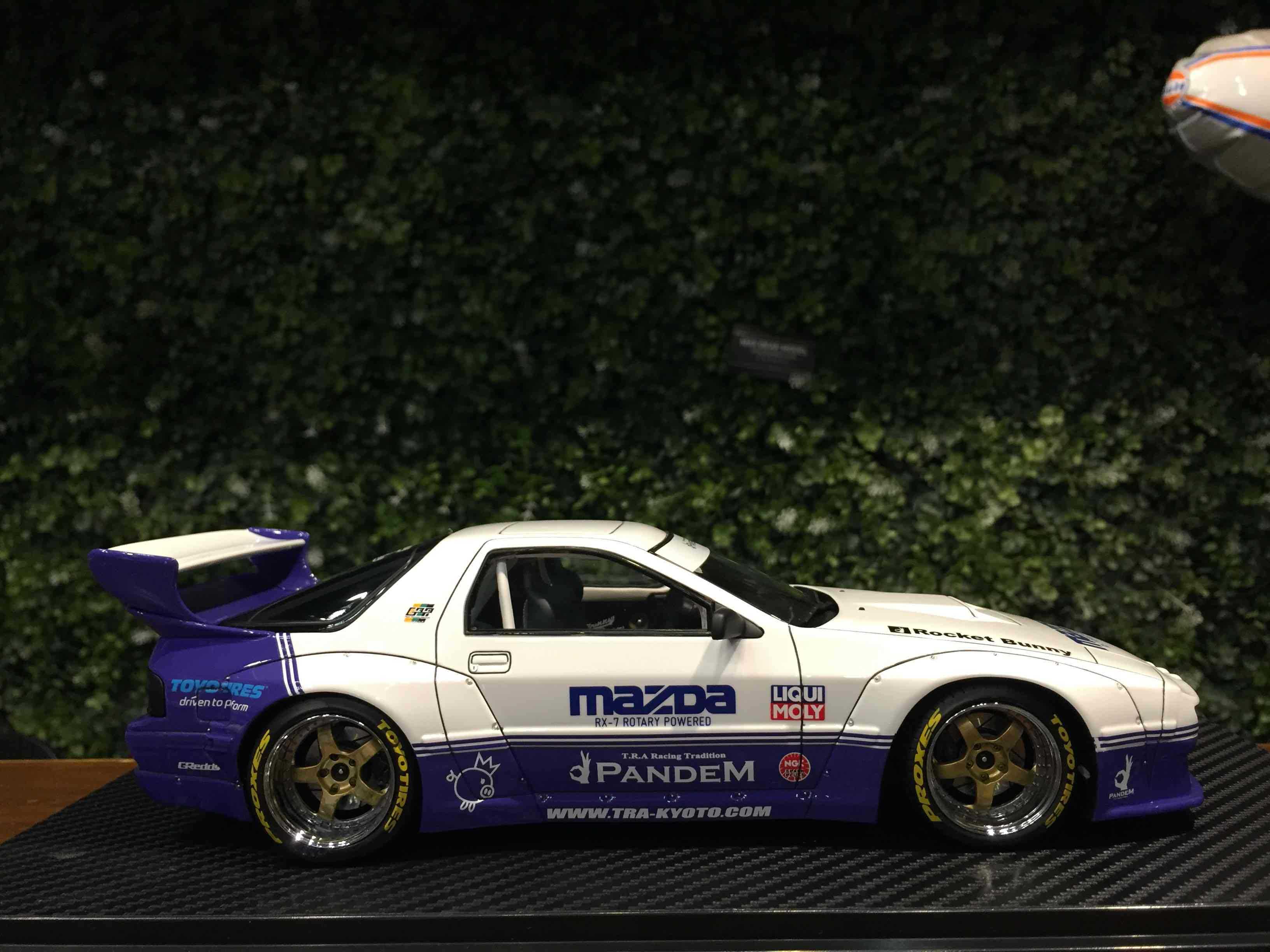 1/18 Ignition Pandem Mazda RX-7 (FC3S) White/PU IG2916【MGM】