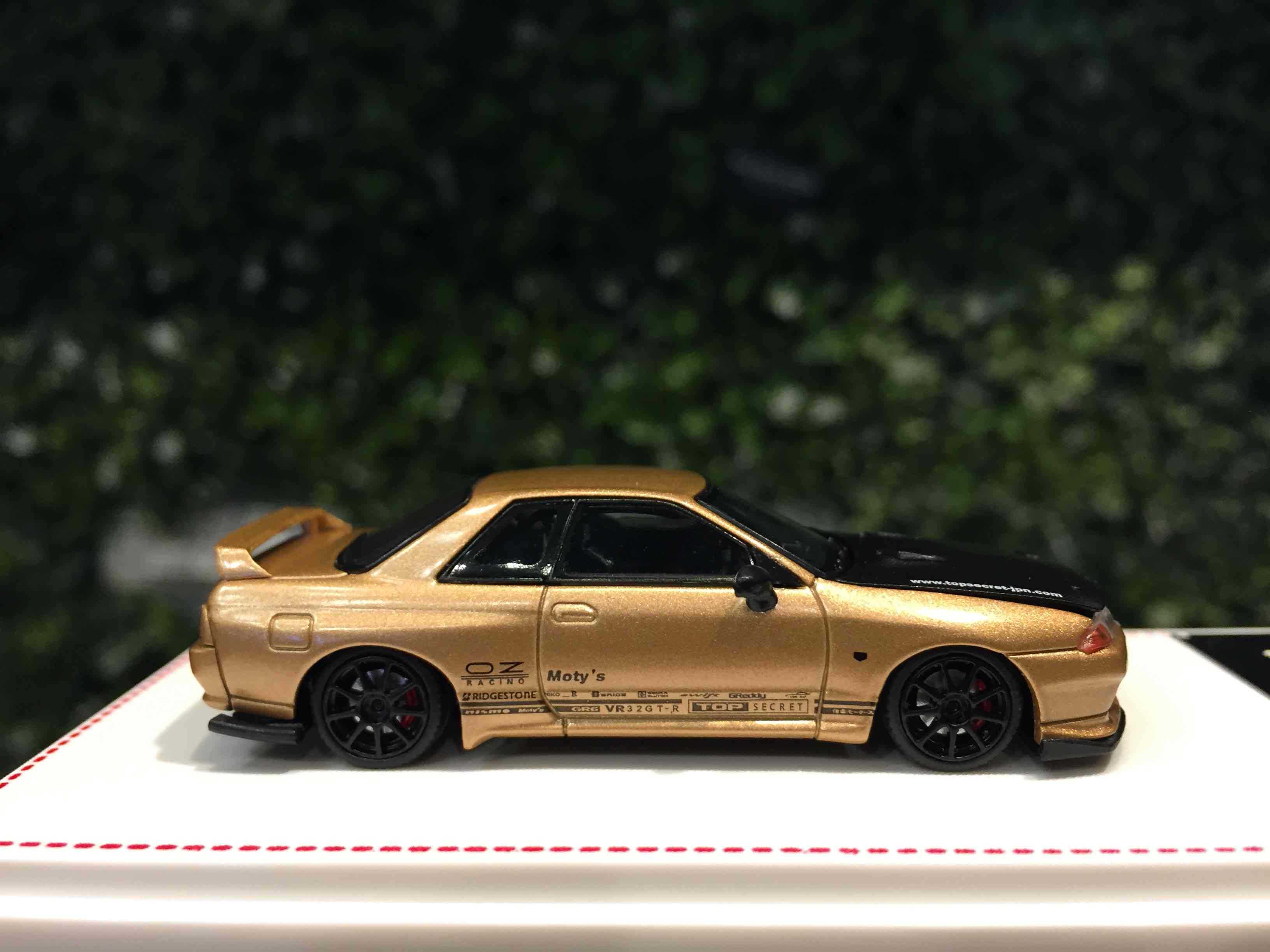 1/64 FH TOP SECRET Skyline GT-R (R32) Gold【MGM】