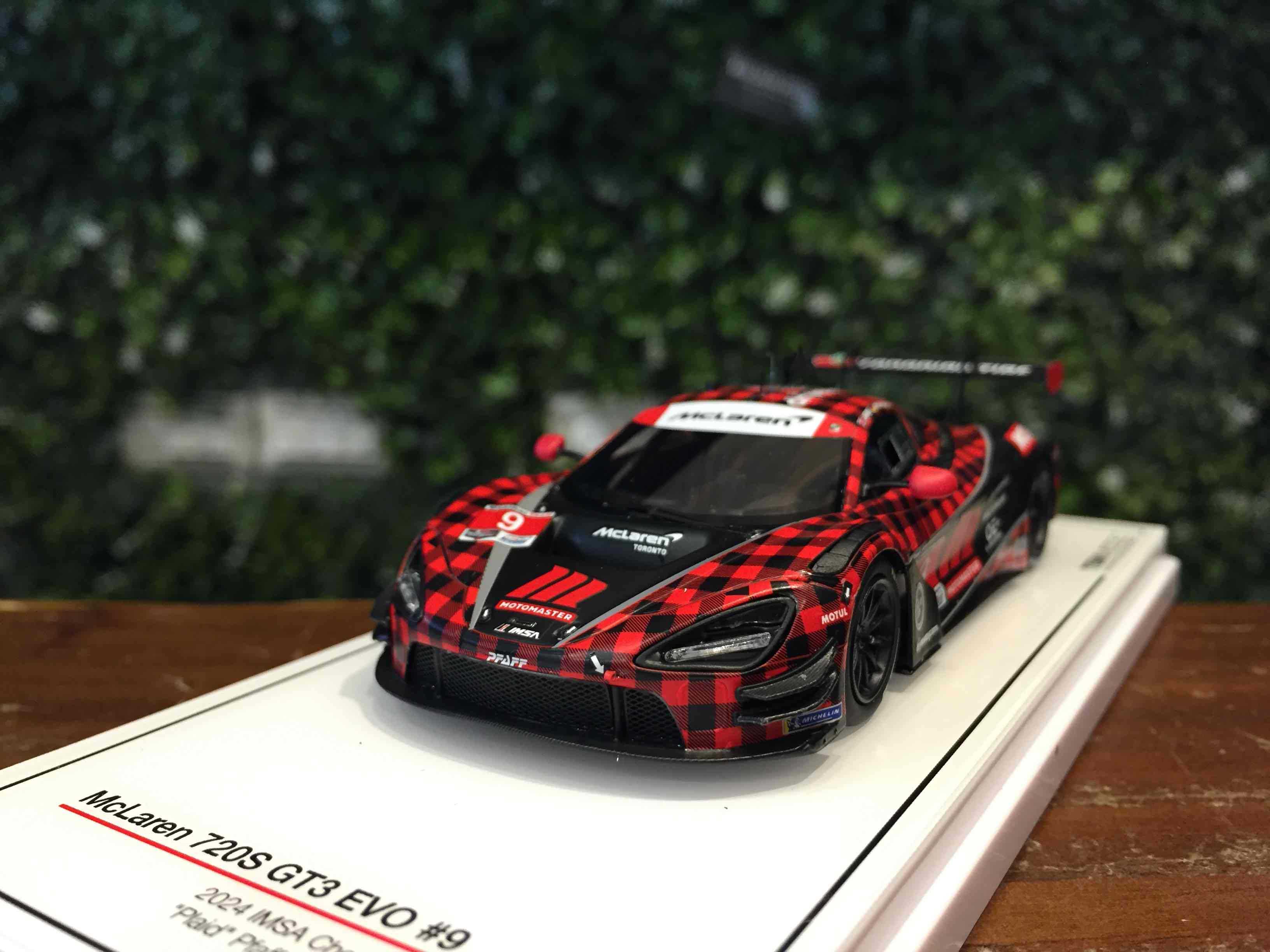 1/43 TSM McLaren 720 GT3 EVO #9 2024 IMSA GP TSM430827【MGM】