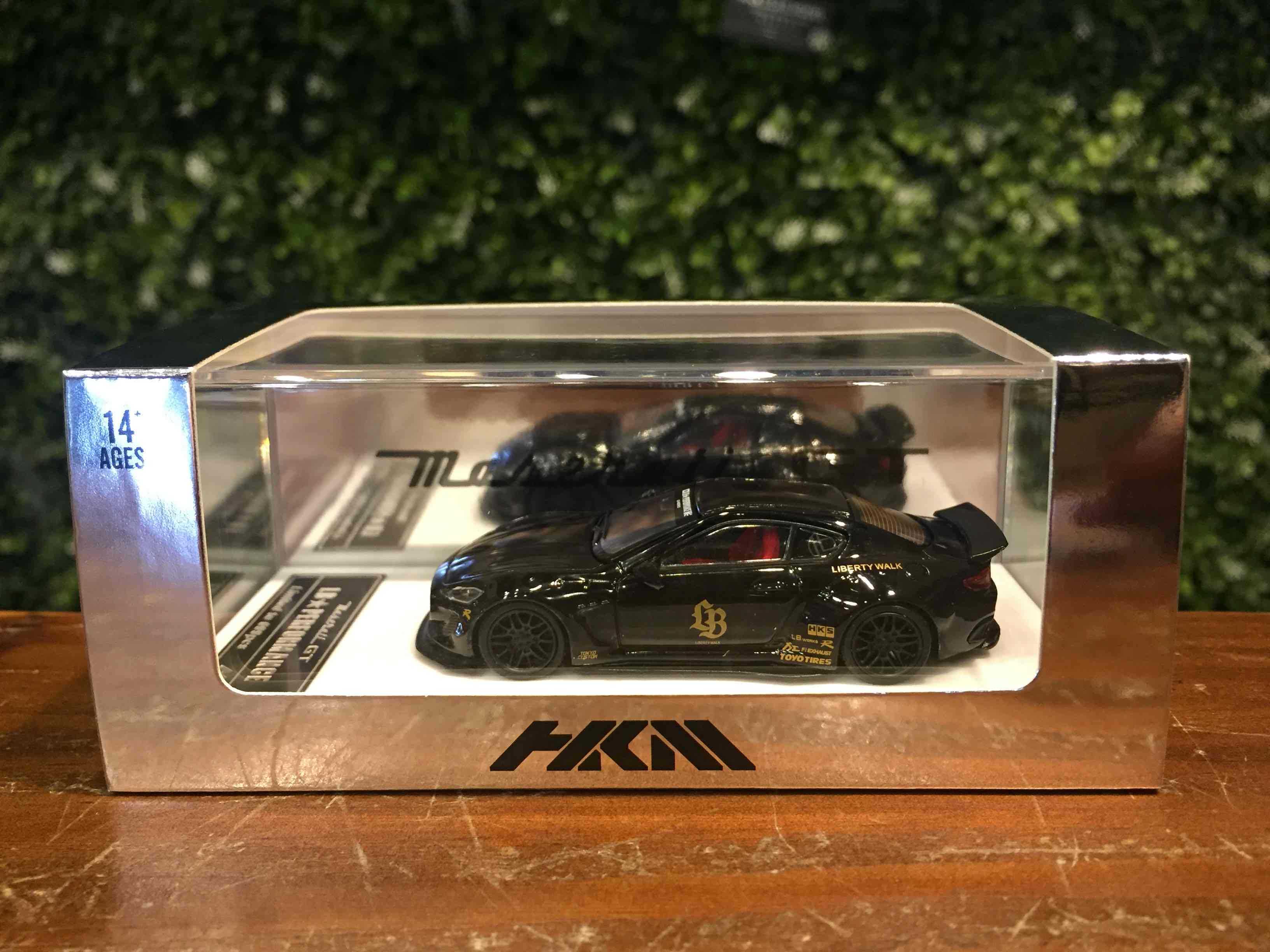 1/64 HKM LBWK Maserati GranTurimo GTS Chrome Black【MGM】