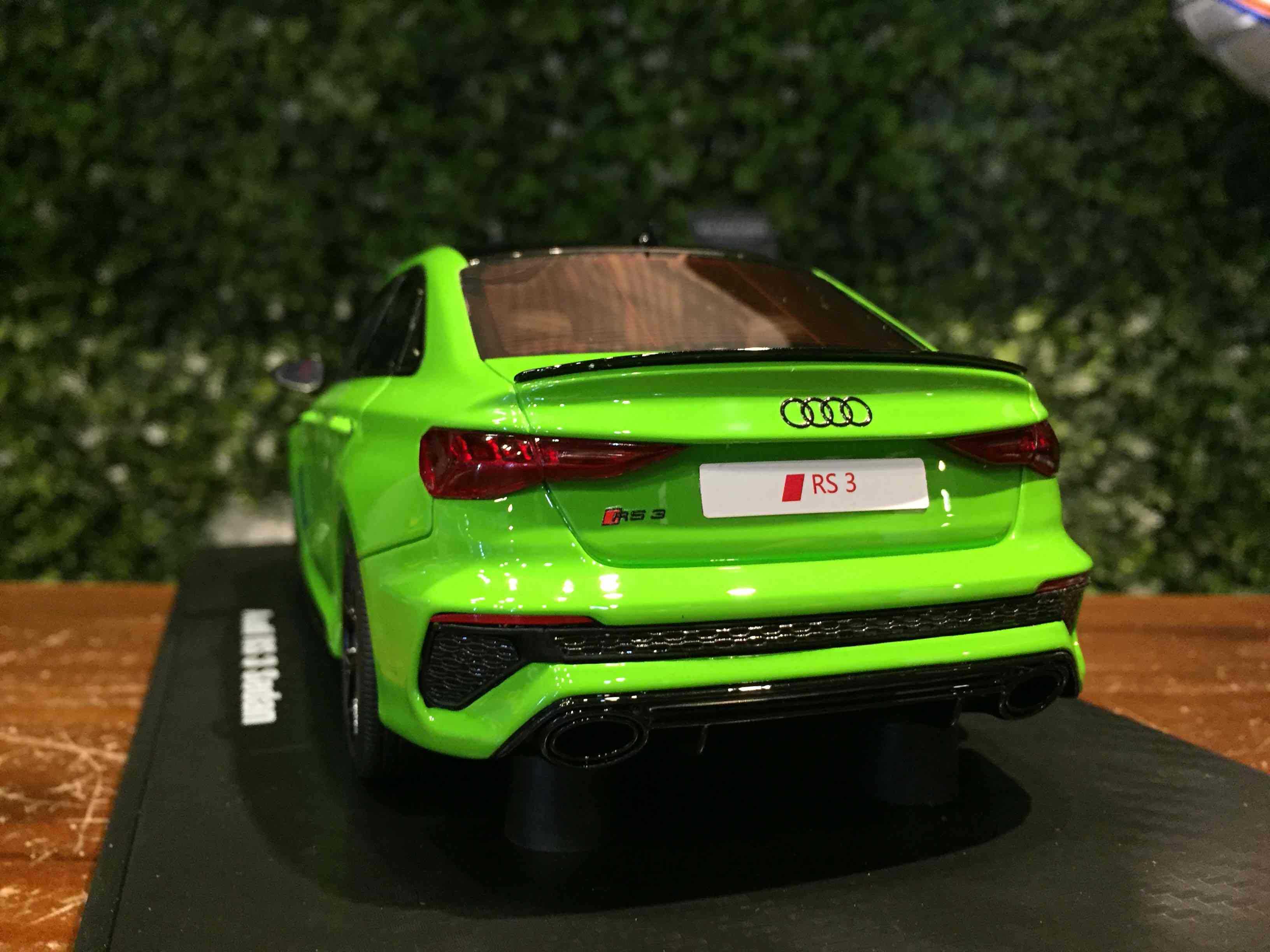 1/18 GT Spirit Audi RS3 Sedan 2021 Green GT414【MGM】