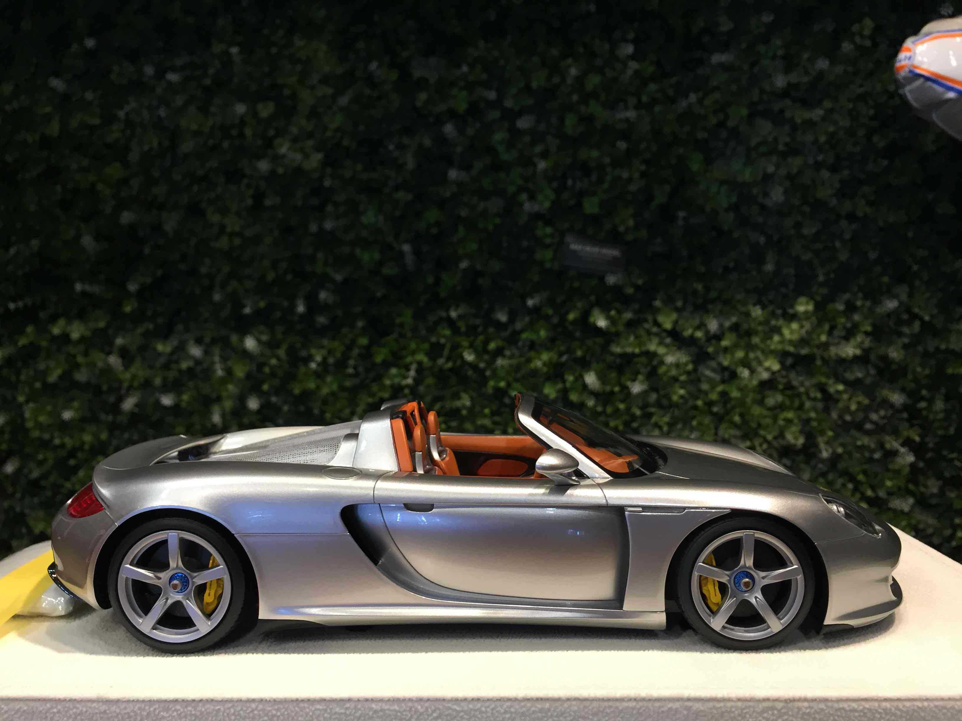 1/18 MakeUp Porsche Carrera GT 2004 GT Silver EML070A【MGM