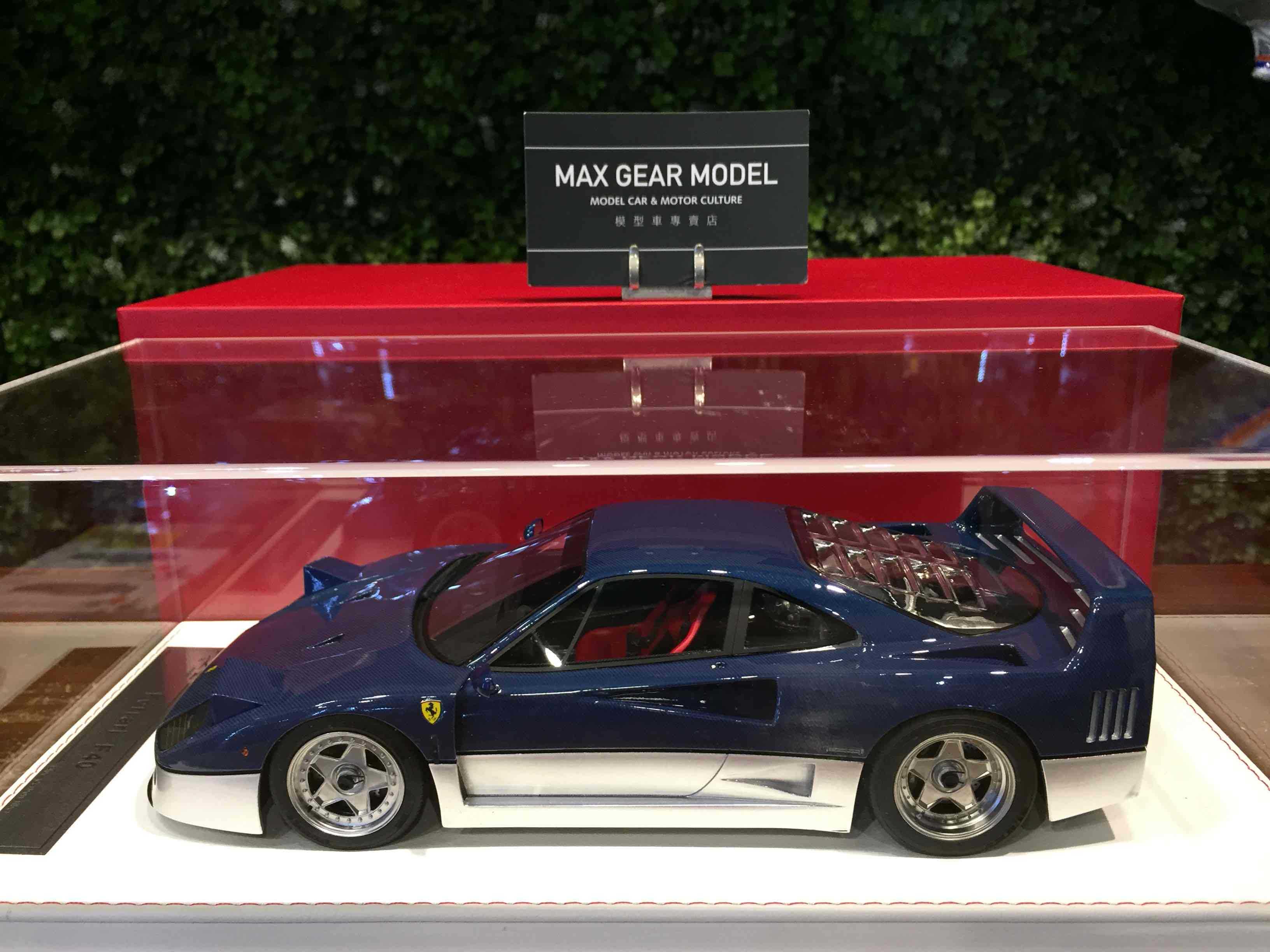 1/18 GL Model Ferrari F40 1987 Blue Carbon【MGM】