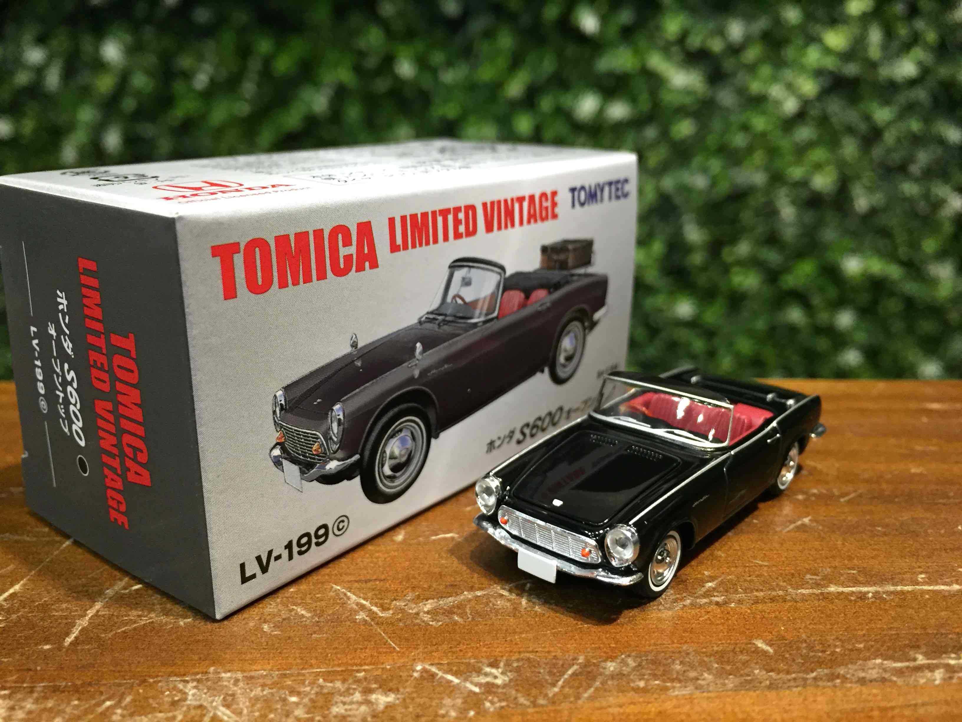 1/64 Tomica Honda S600 Open Top Black LV-199c【MGM】
