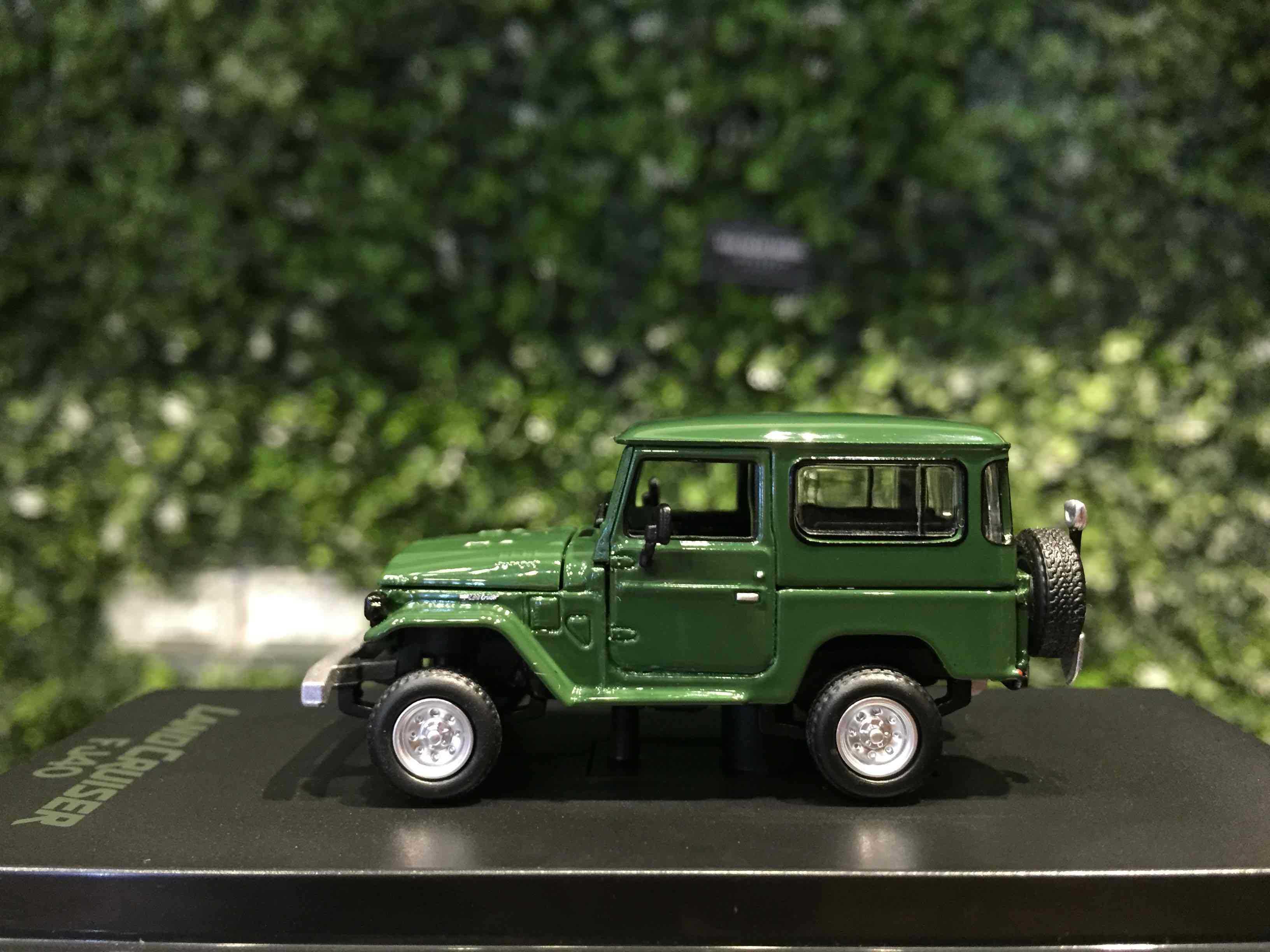 1/64 HF Toyota Land Cruiser FJ40 Green HF64FJ4008DGWH【MGM】