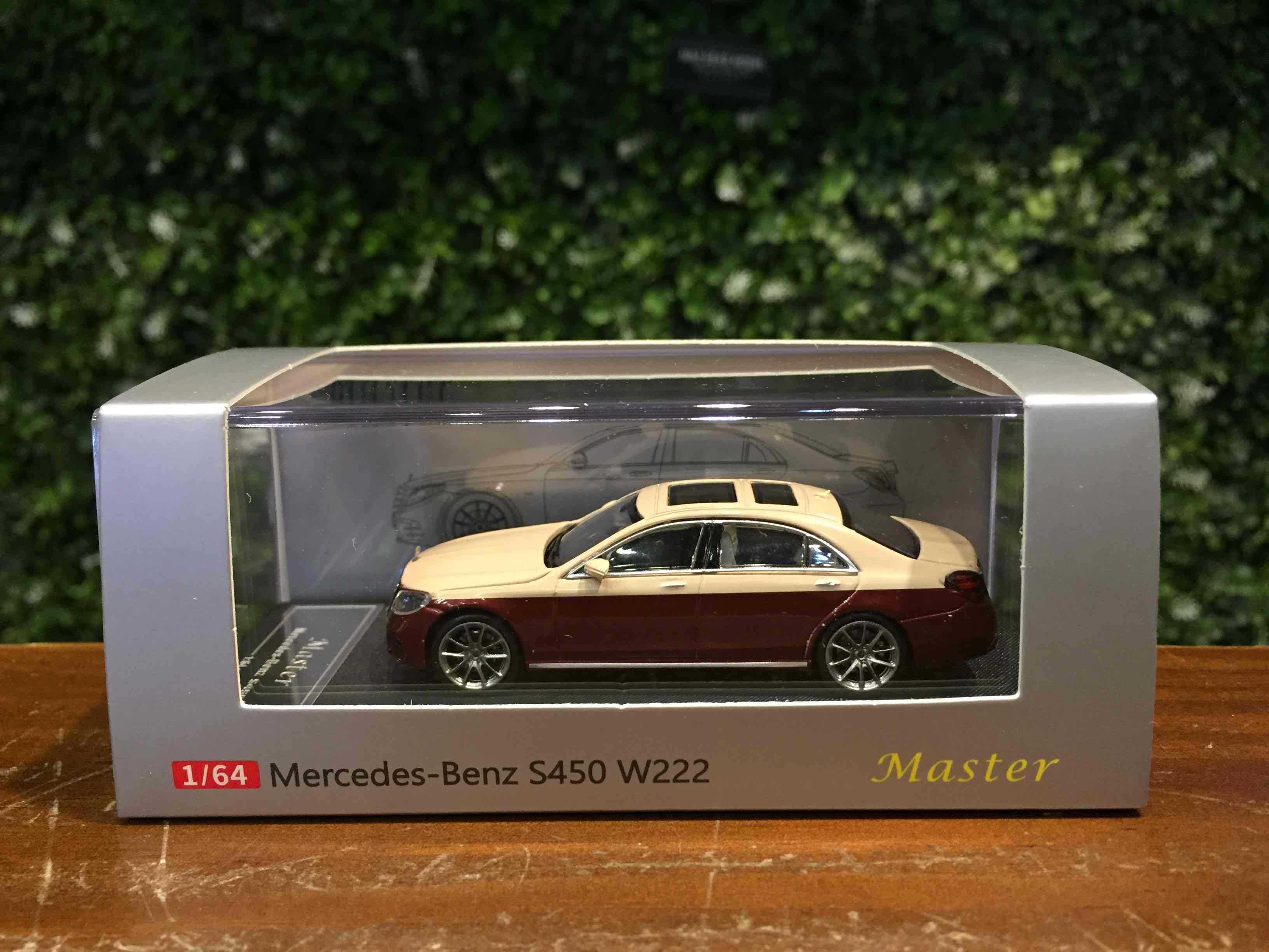1/64 Master Mercedes-Benz S-Class S450 (W222) RedBeige【MGM】
