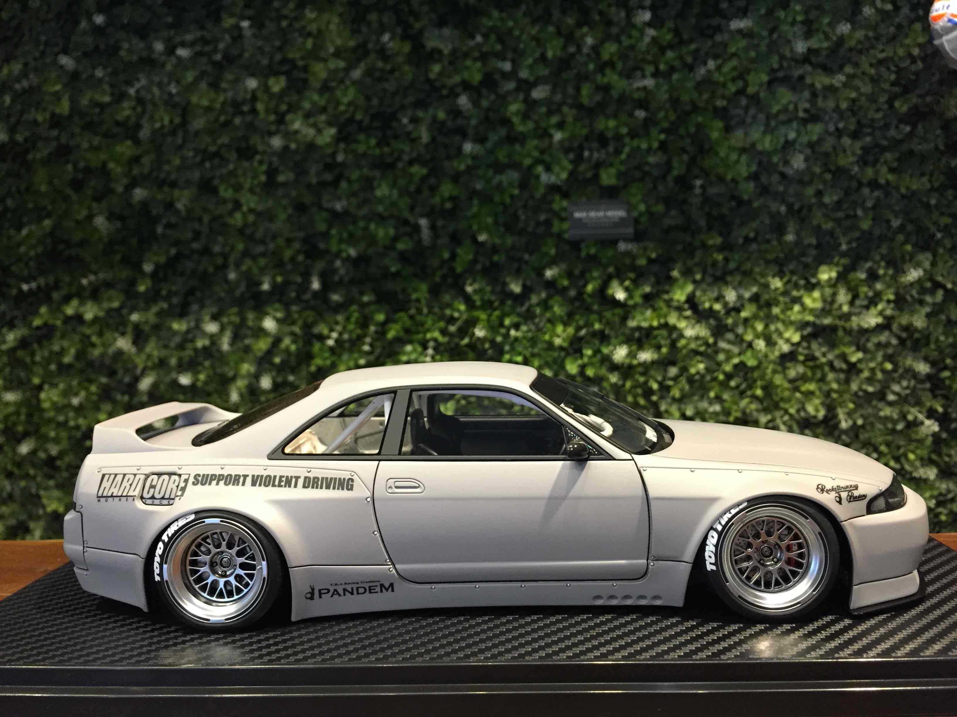 1/18 Ignition PANDEM Skyline GT-R R33 MatteGray IG3034【MGM】