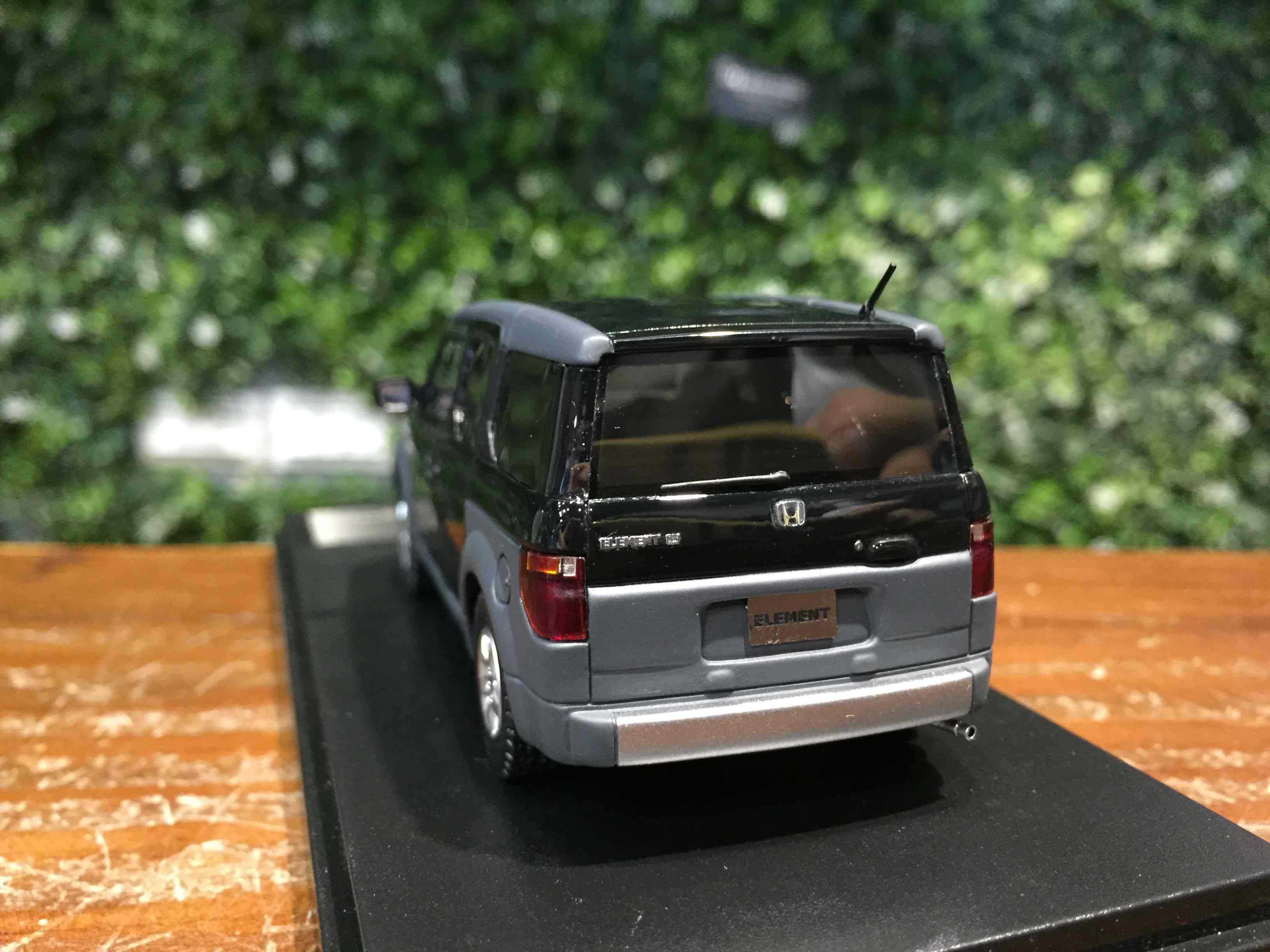 1/43 Hi-Story Honda Element 2003 Black HS434BK【MGM】