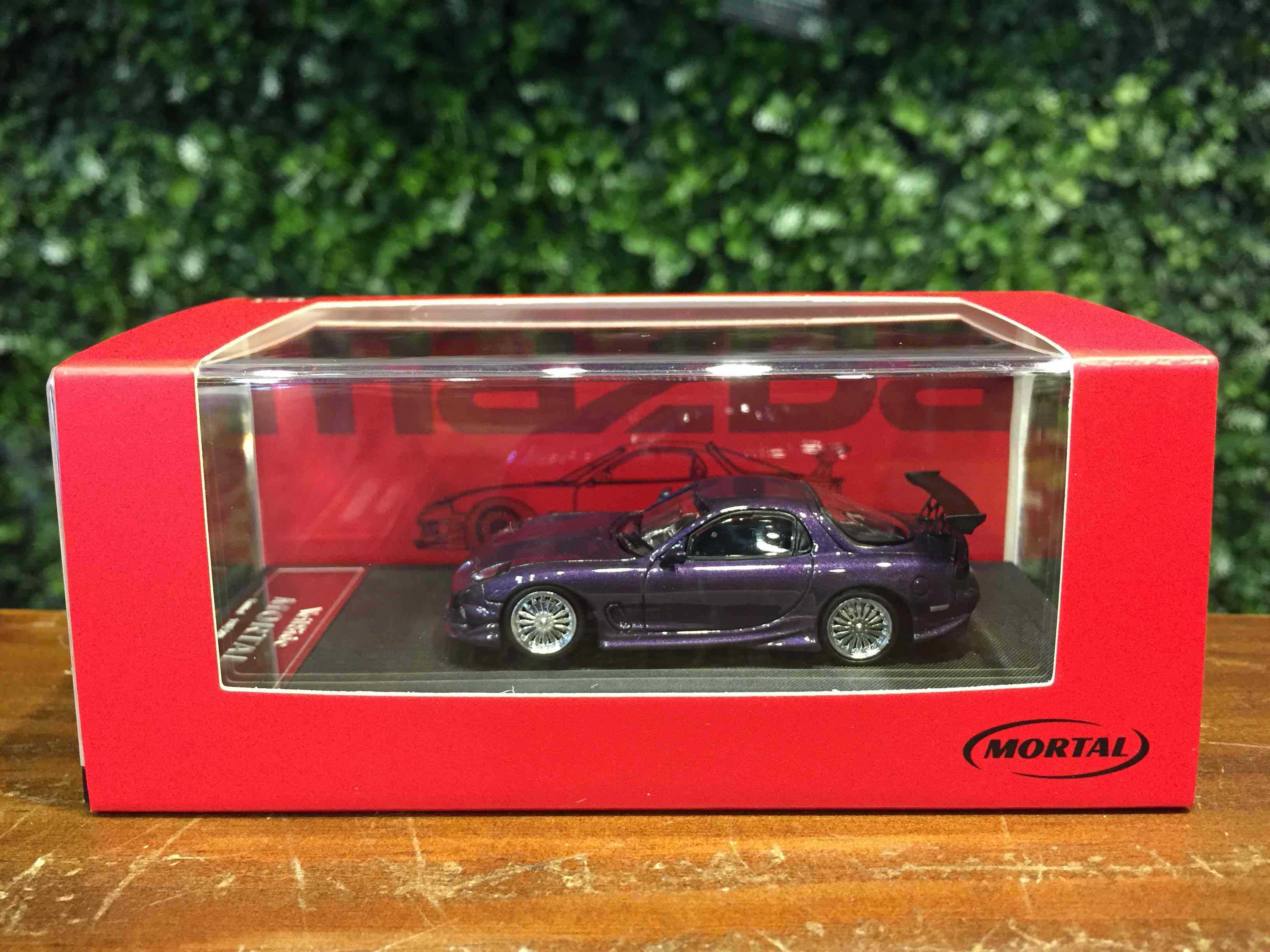 1/64 Mortal Veilside Fortune 7 Mazda RX-7 Purple【MGM】