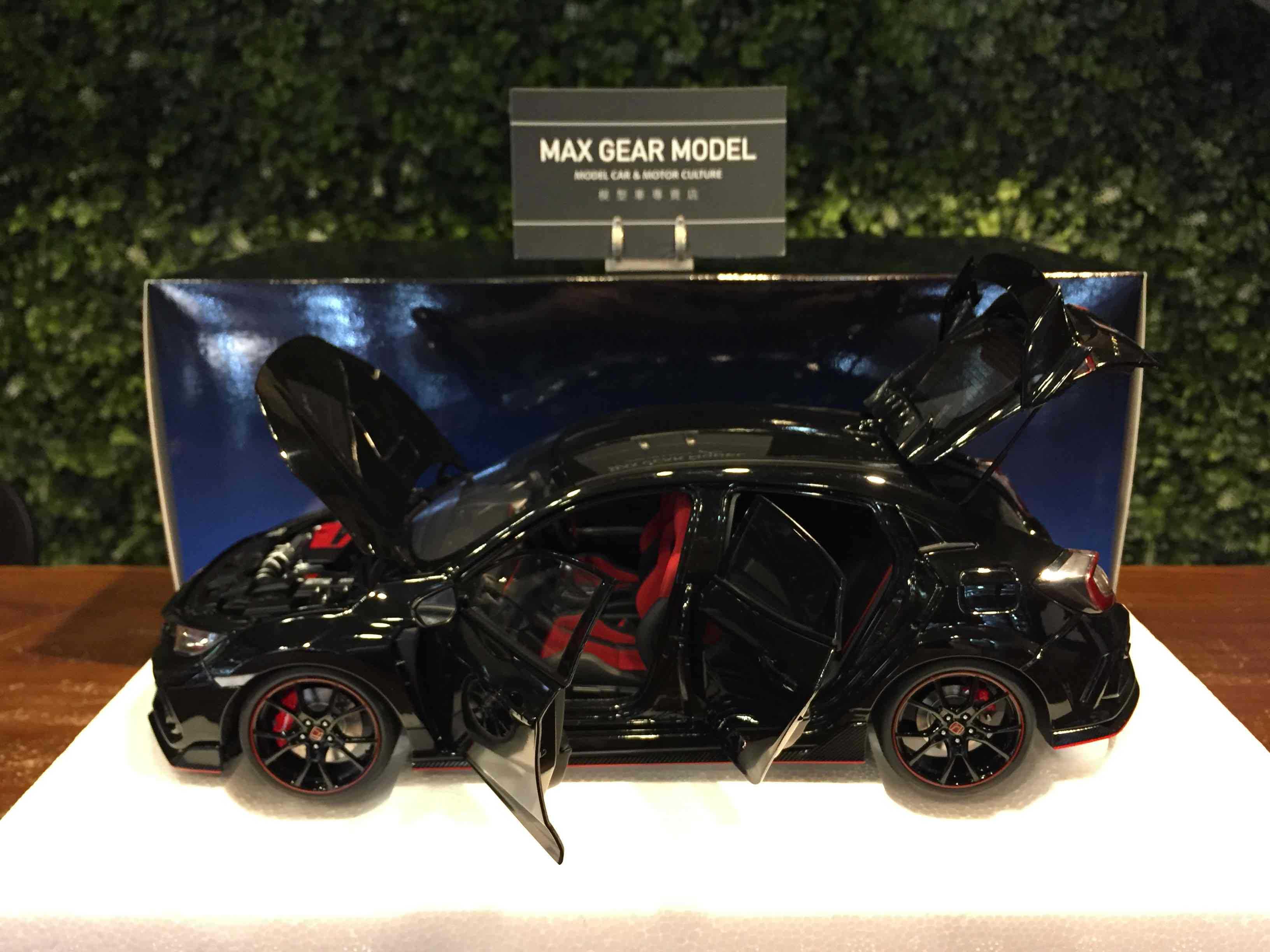 1/18 AUTOart Honda Civic Type R (FK8) 2021 Black 73222【MGM】