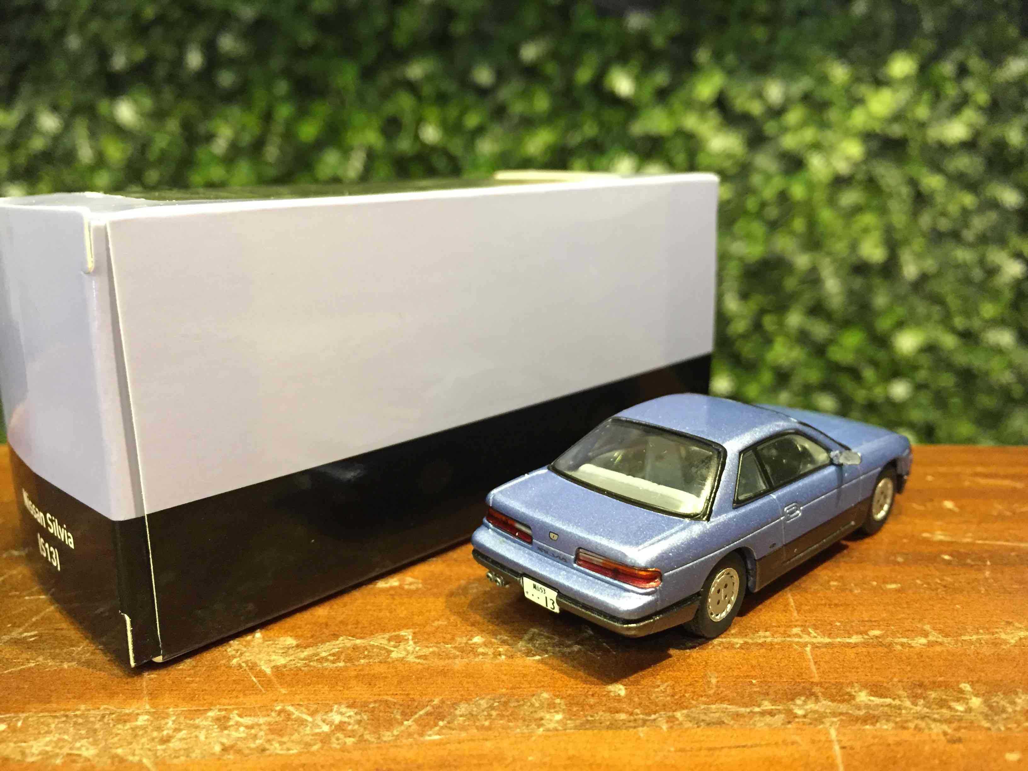 1/64 JCollection Nissan Silvia (S13) BlueGrey JC64003BL【MGM】