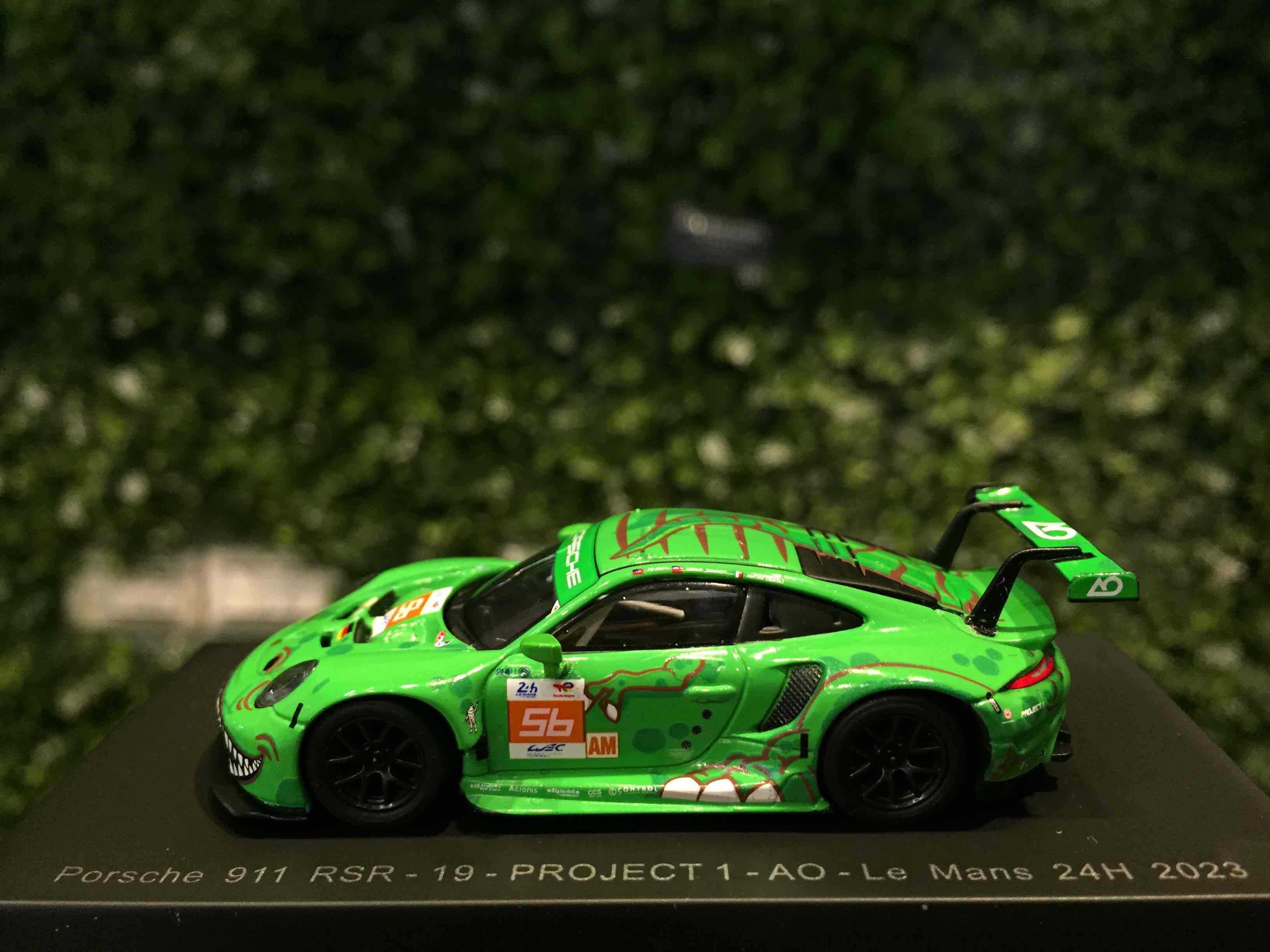 1/64 Spark Porsche 911 RSR #56 PROJECT 1 2023 Y307【MGM】