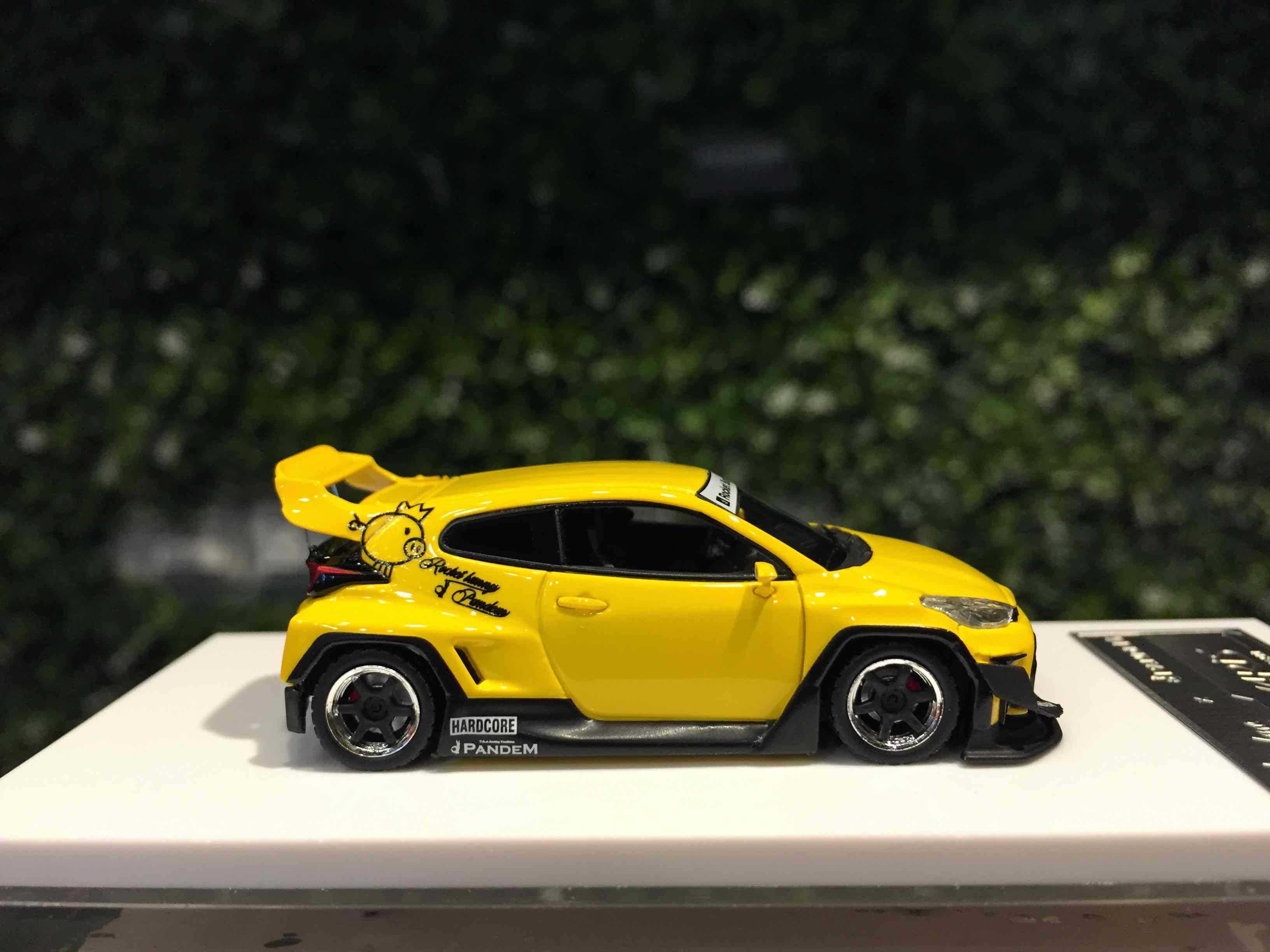 1/64 FuelMe Pandem Toyota GR Yaris Yellow FM64008PG09【MGM】