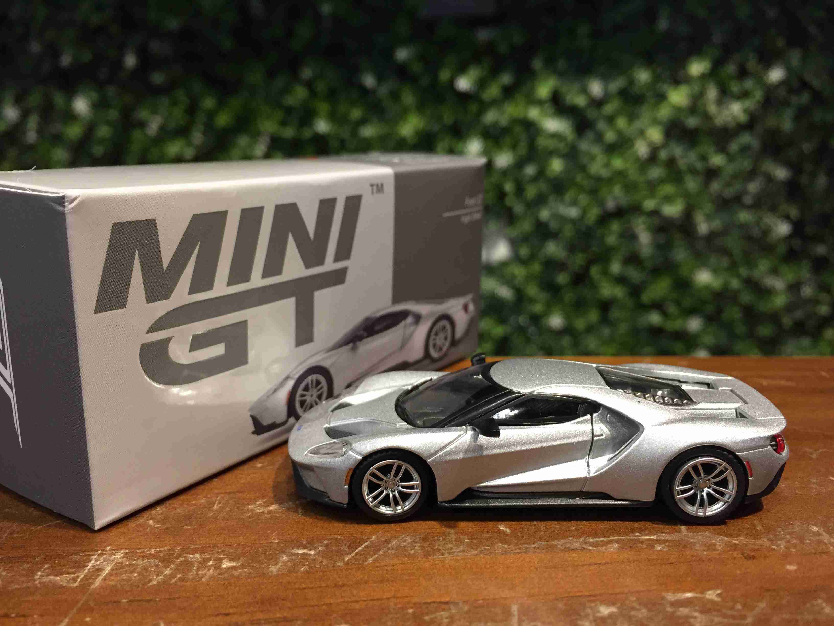 1/64 MiniGT Ford GT Ingot Silver MGT00340L【MGM】