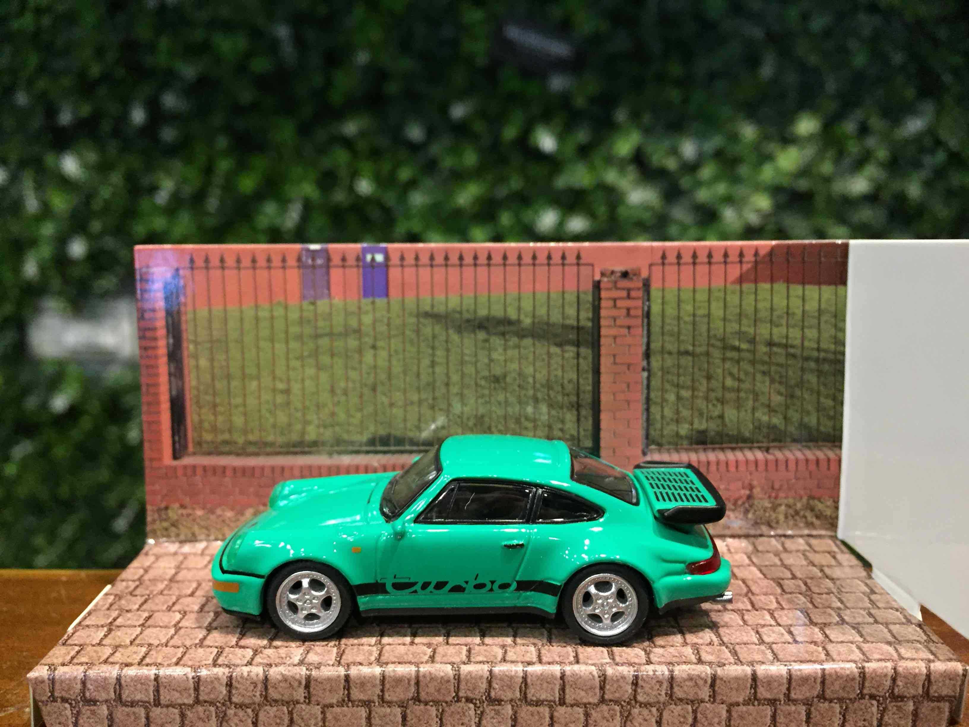 1/64 Schuco Porsche 911 Turbo Green T64S009GR【MGM】