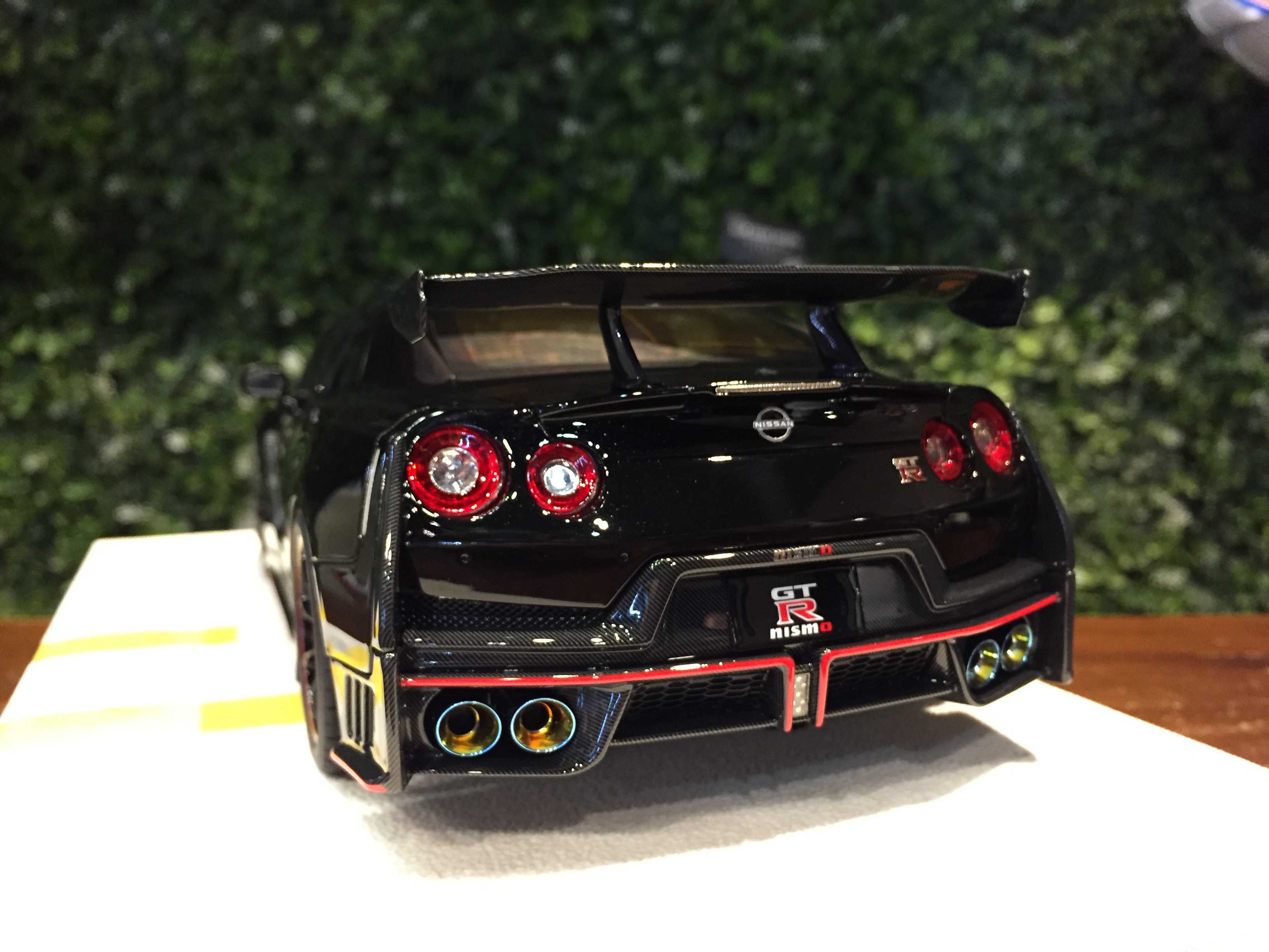 1/18 MakeUp Nissan GT-R (R35) 2024 NISMO Black EML085D【MGM】