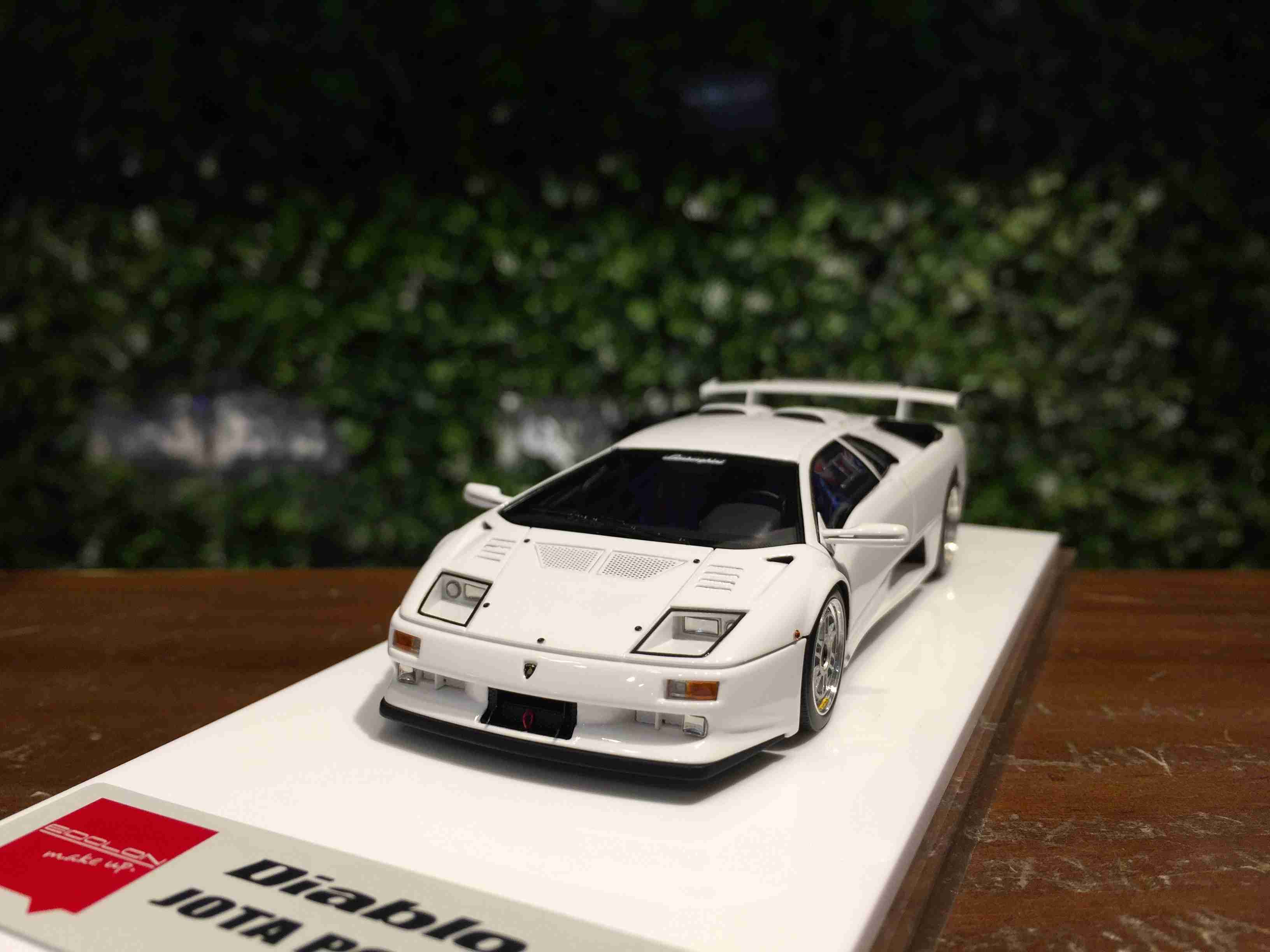 1/43 MakeUp Lamborghini Diablo SE30 JOTA PO.02 EM375A【MGM】