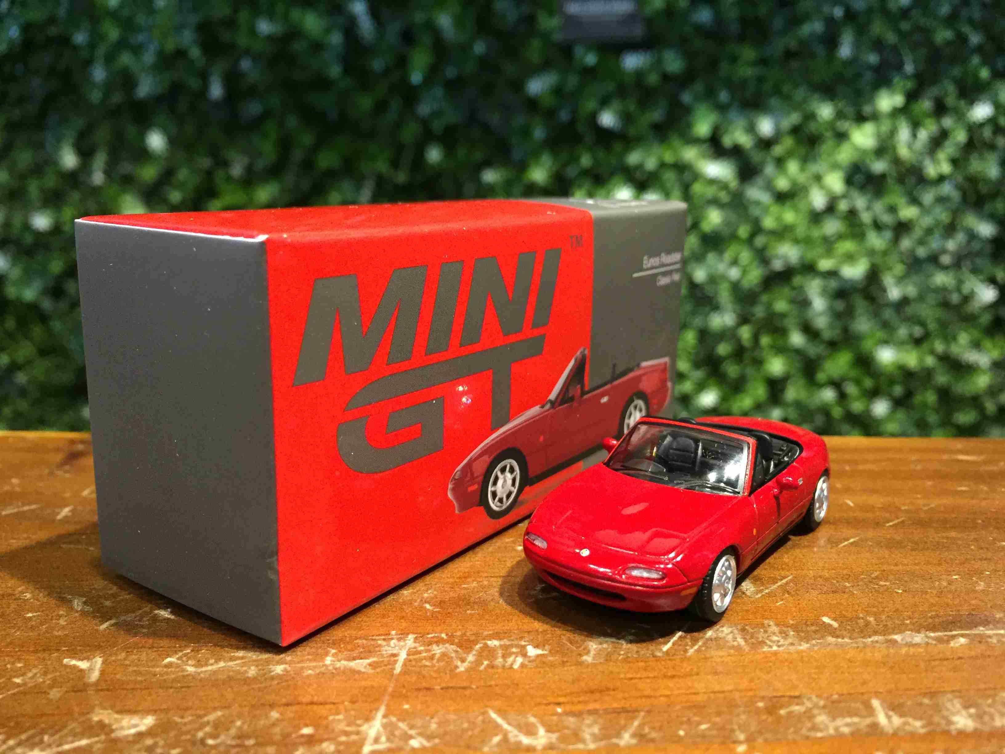1/64 MiniGT Eunos Roadster MX-5 Red MGT00298R【MGM】