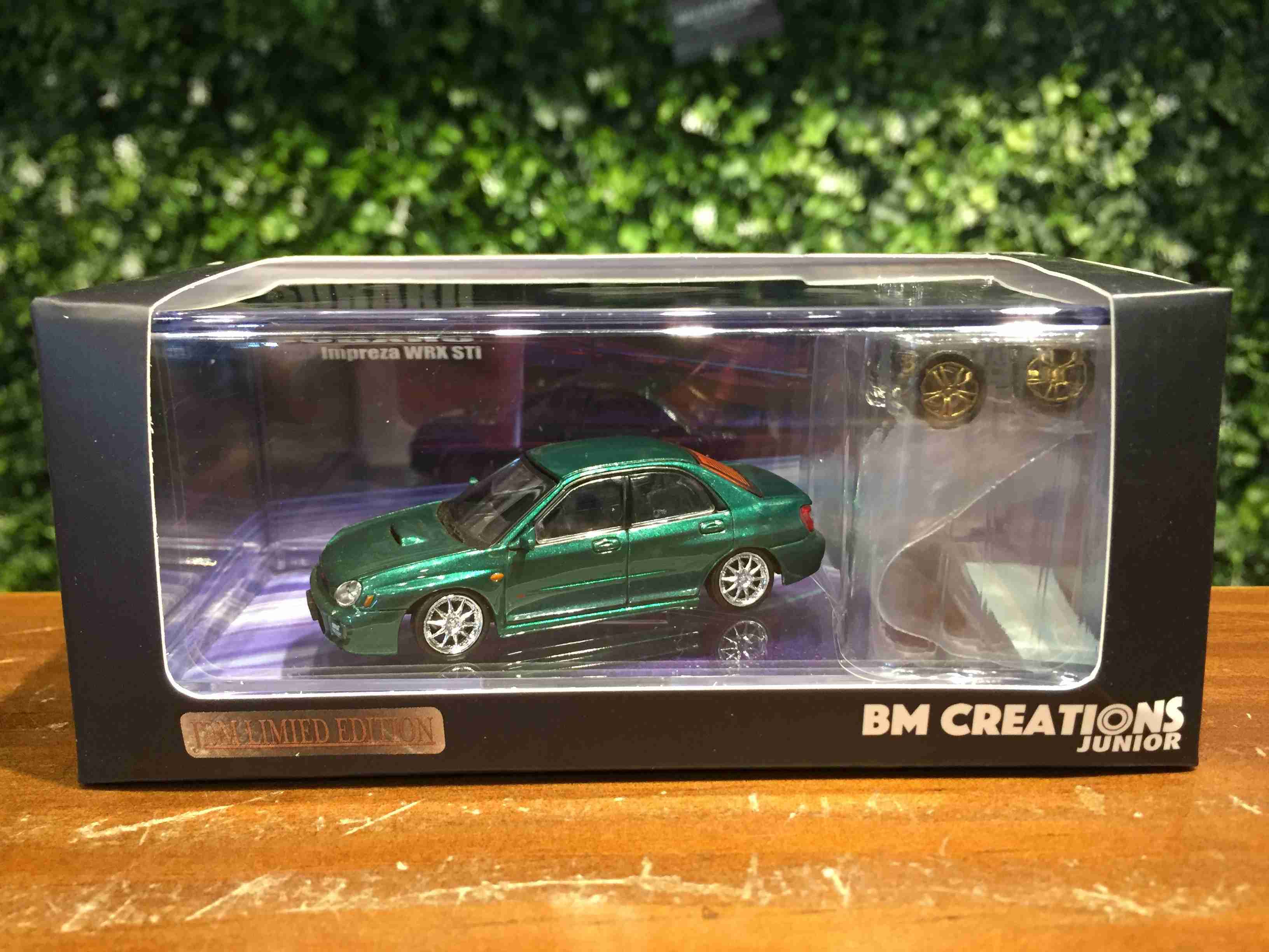 1/64 BM Creations Subaru Impreza WRX 2001 JDM 64B0071【MGM】