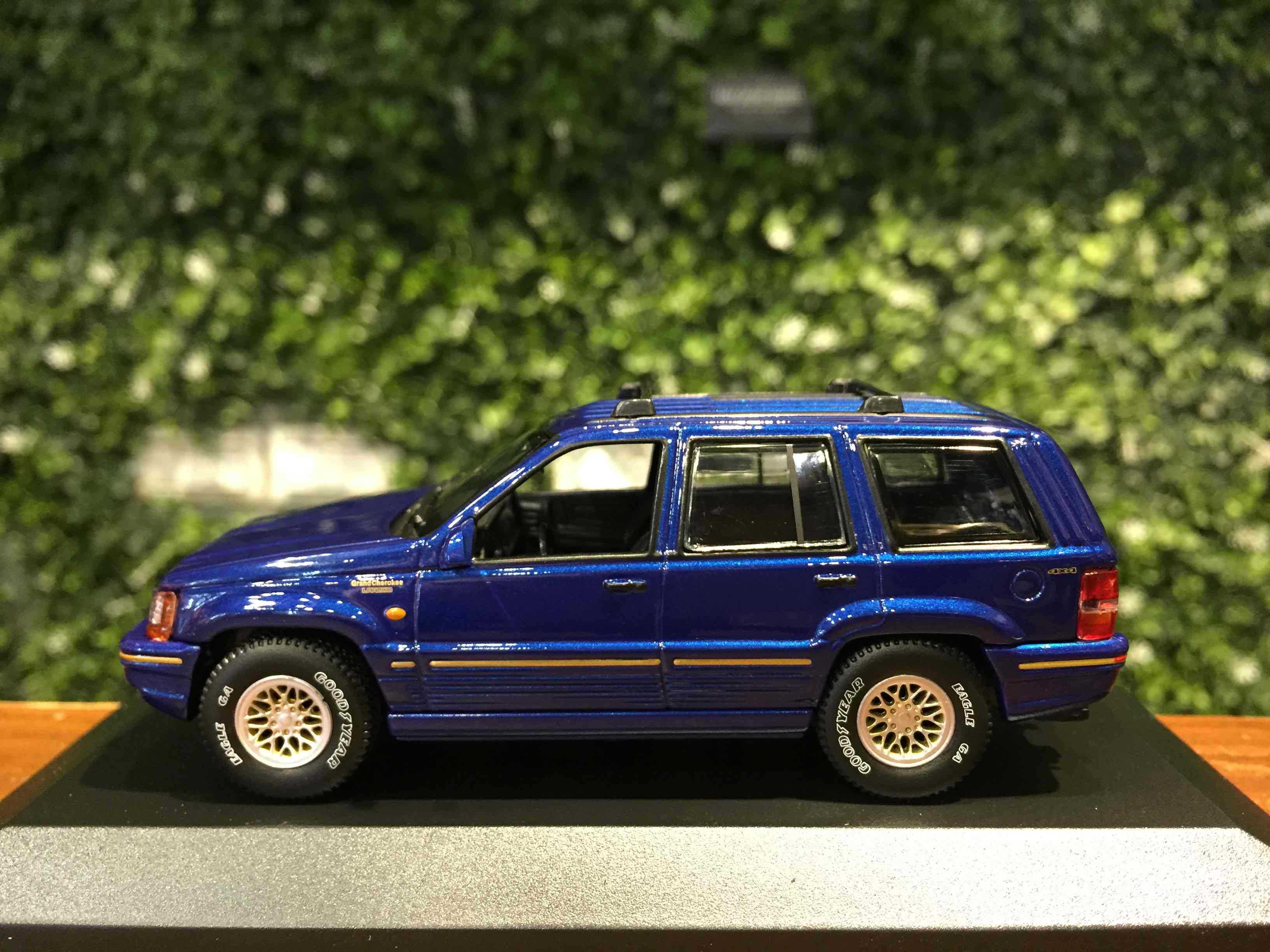 1/43 Minichamps Jeep Grand Cherokee 1995 Blue 940149660【MGM】