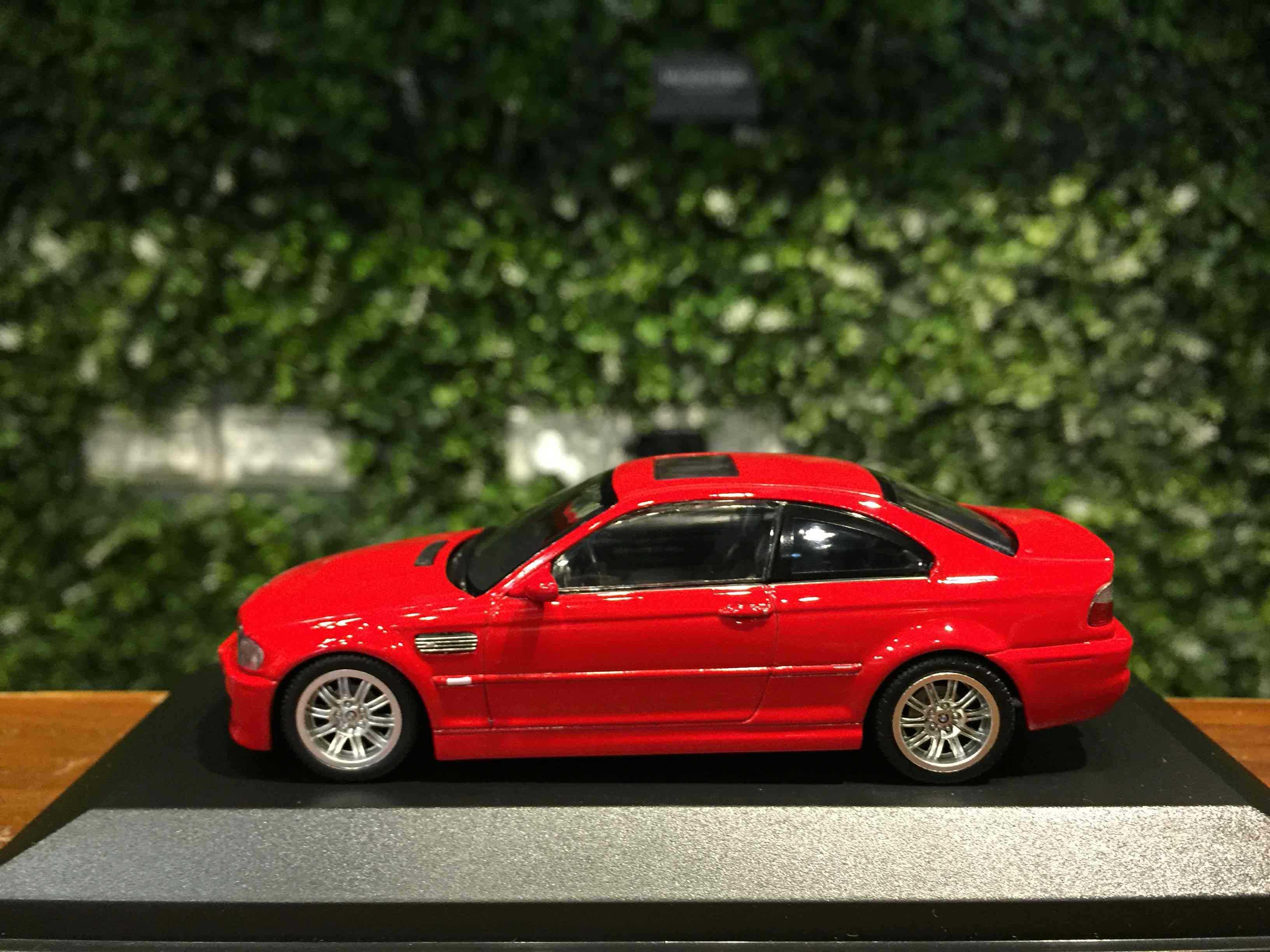 1/43 Minichamps BMW M3 (E46) Coupe 2001 Red 940020020【MGM】