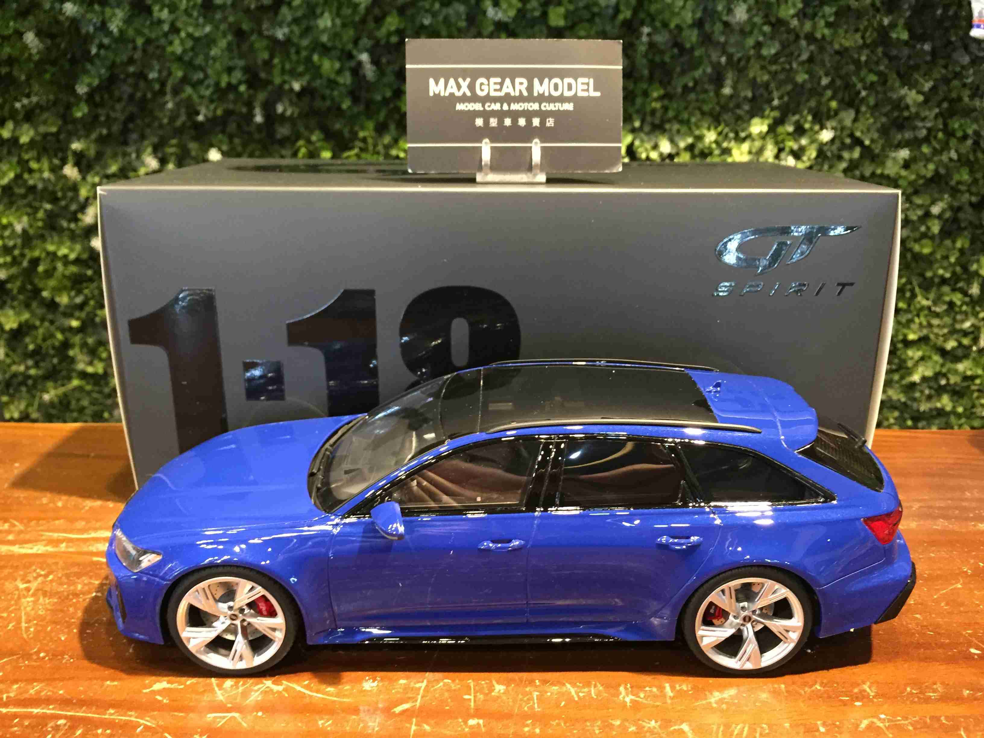 1/18 GT Spirit Audi RS6 Avant Nogaro Blue GT854【MGM】