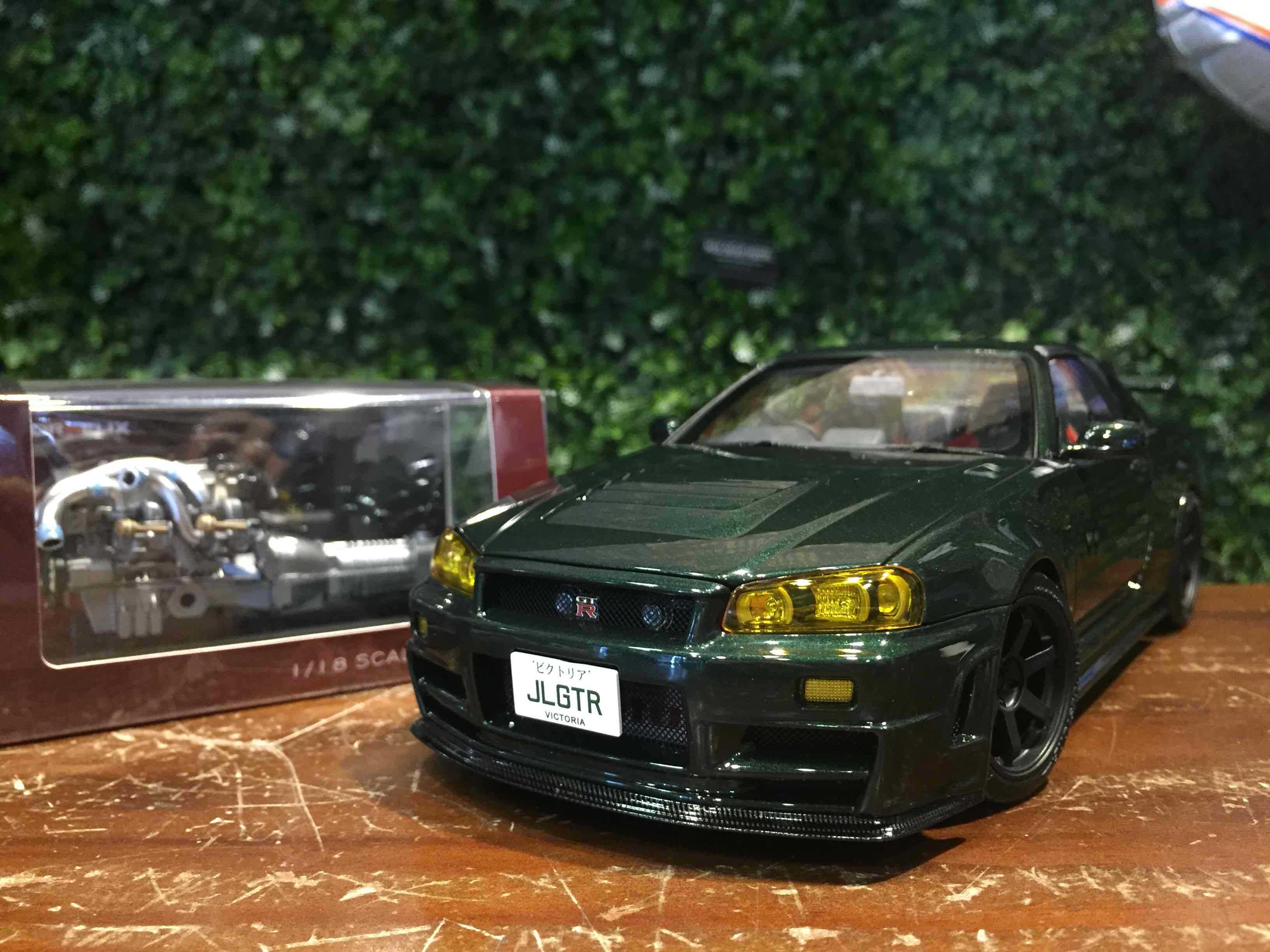 1/18 Motorhelix Nissan Skyline GTR R34 Nismo CRS M83408【MGM】