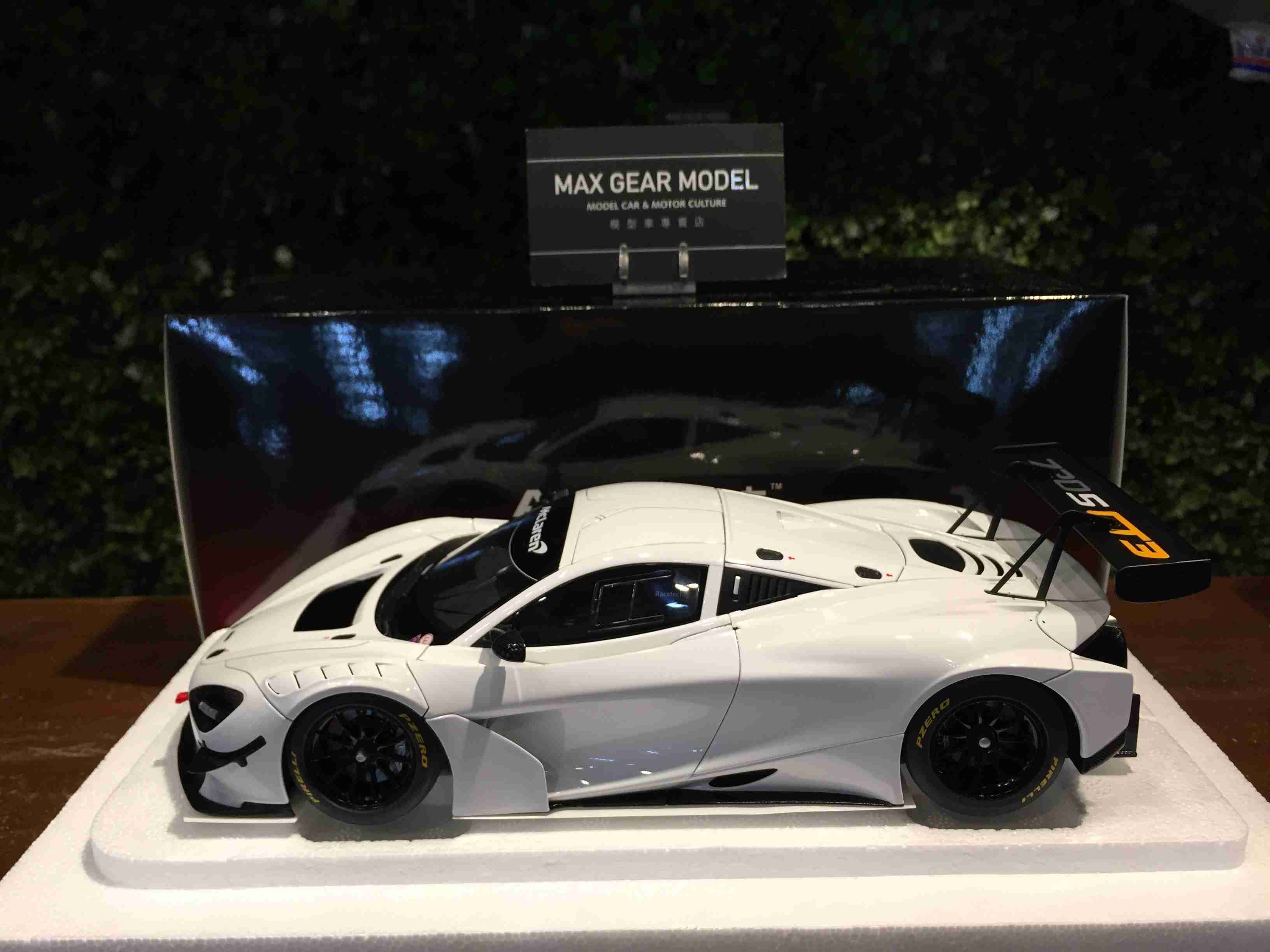 1/18 AUTOart McLaren 720S GT3 White 81940【MGM】