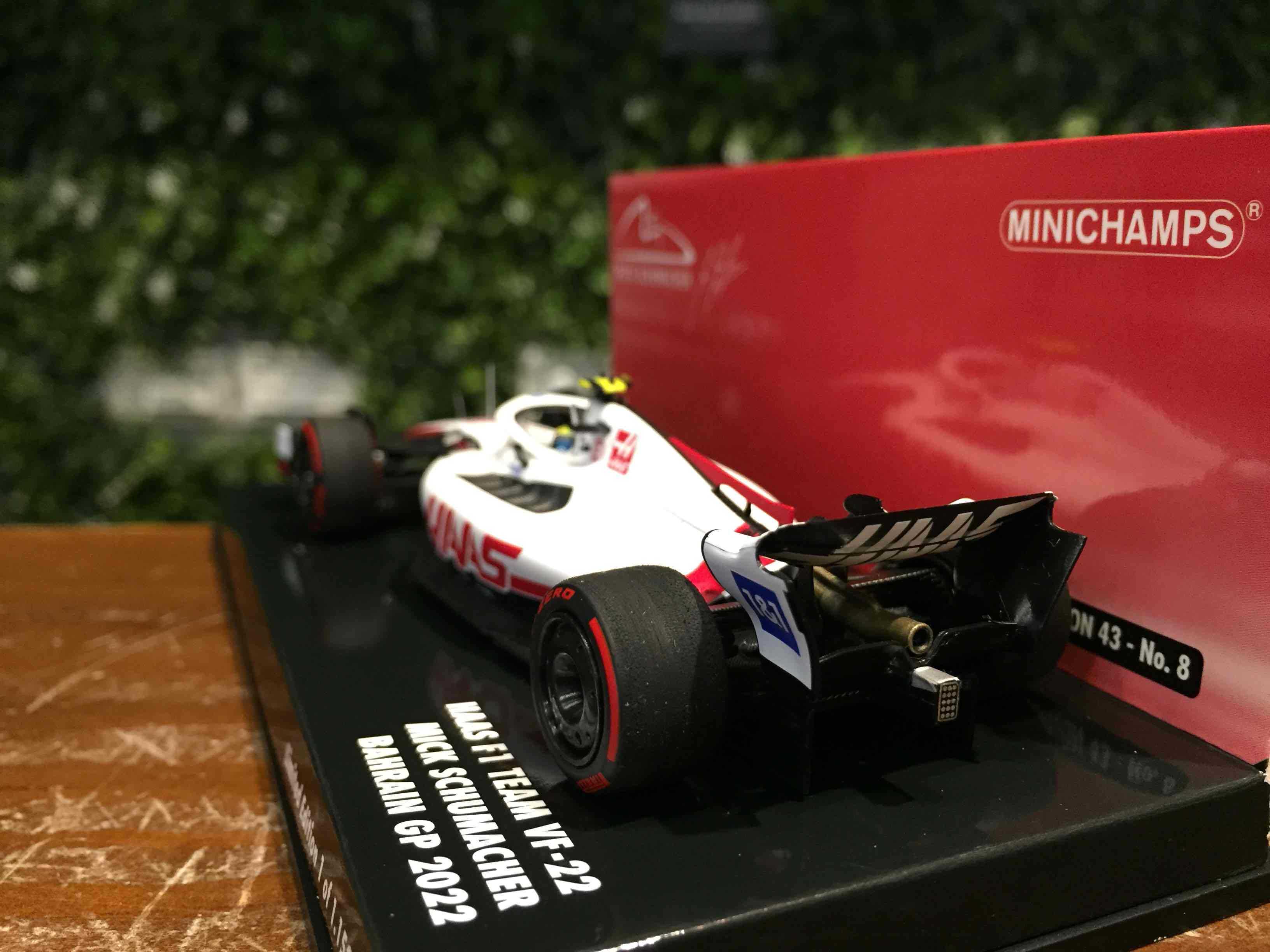 1/43 Minichamps HAAS F1 VF22 Mick Schumacher 417220147【MGM】