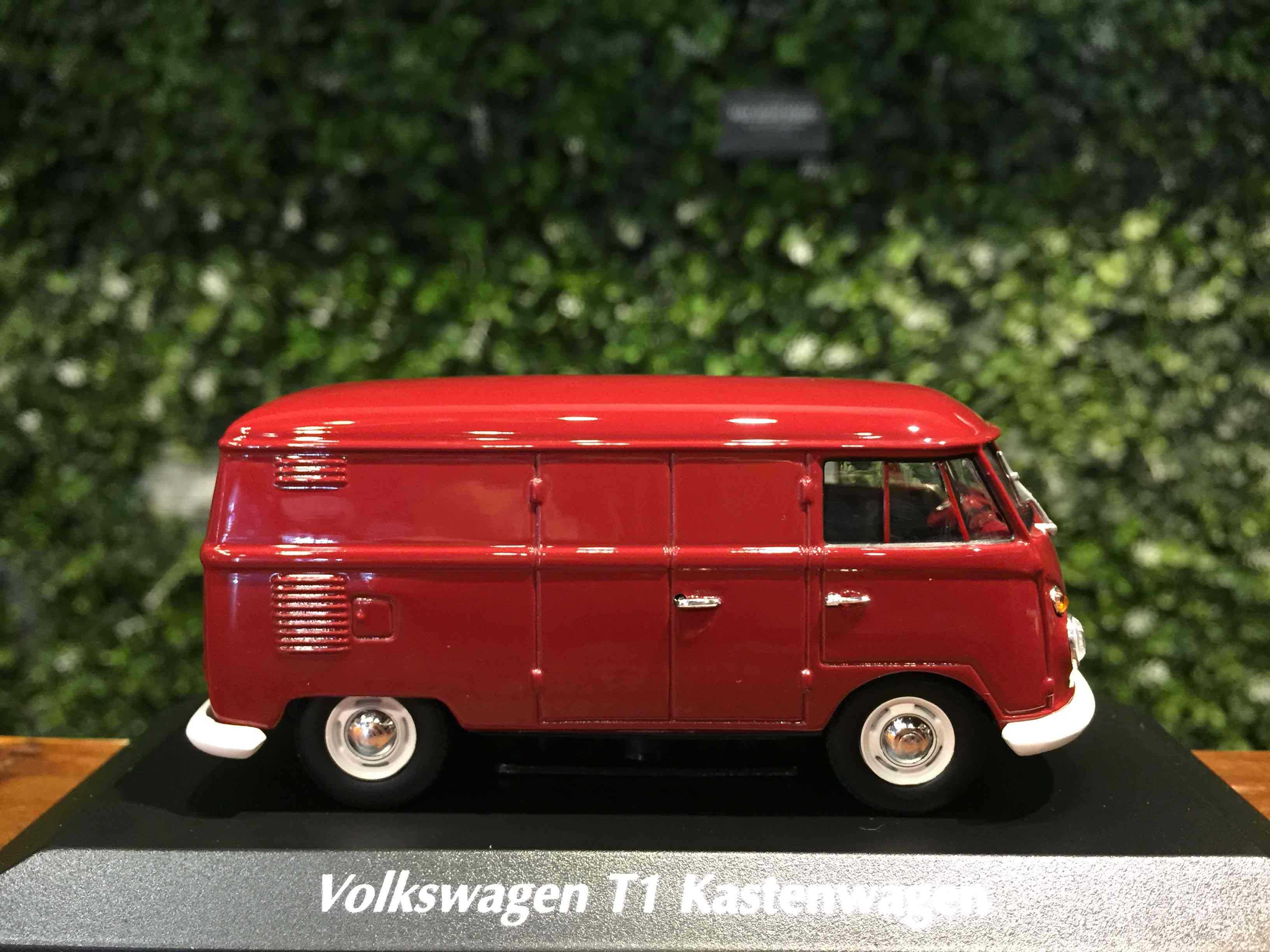 1/43 Minichamps Volkswagen VW T1 1963 Red 940052201【MGM】