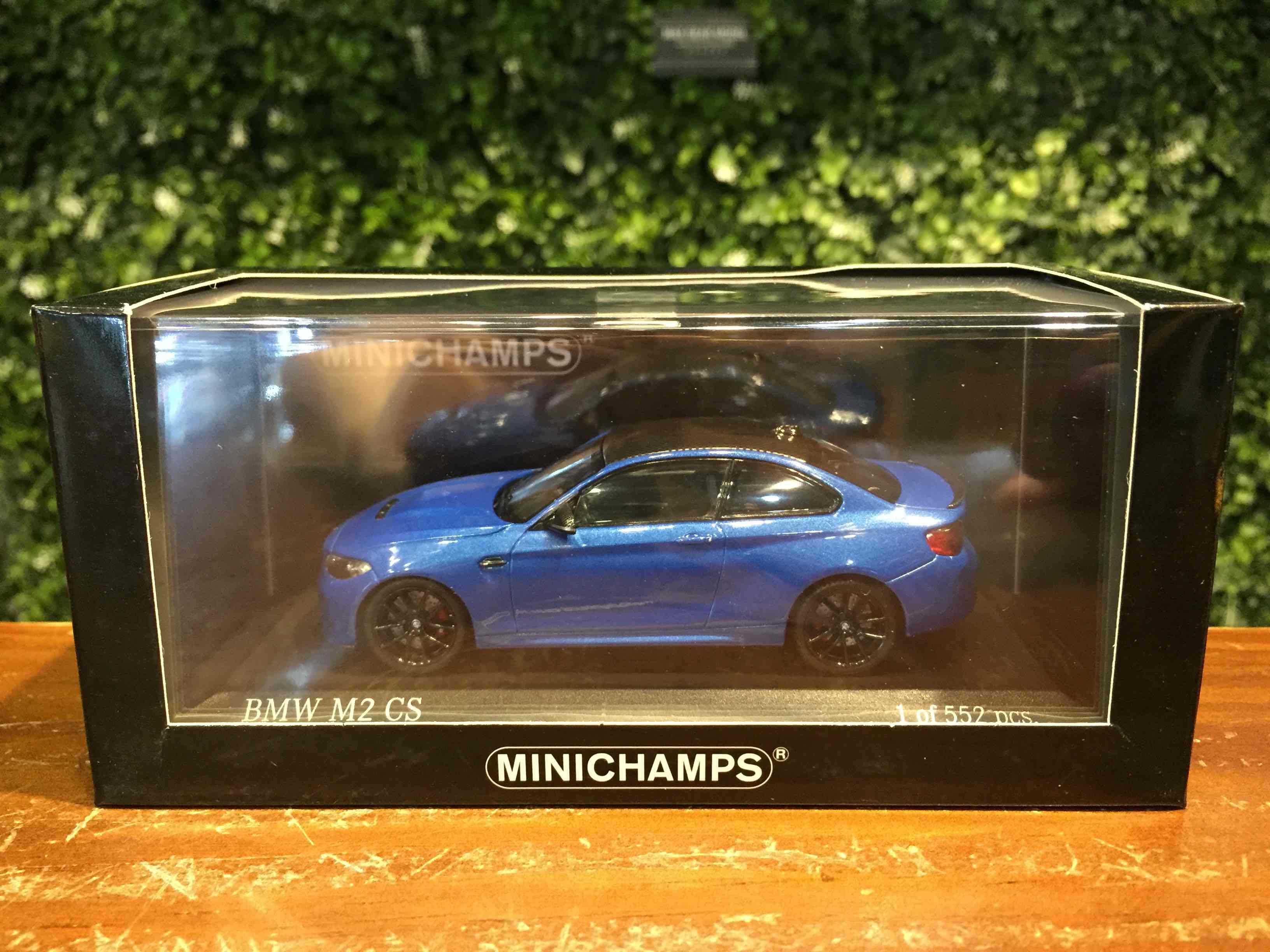 1/43 Minichamps BMW M2 CS 2020 Blue/Black 410021026【MGM】