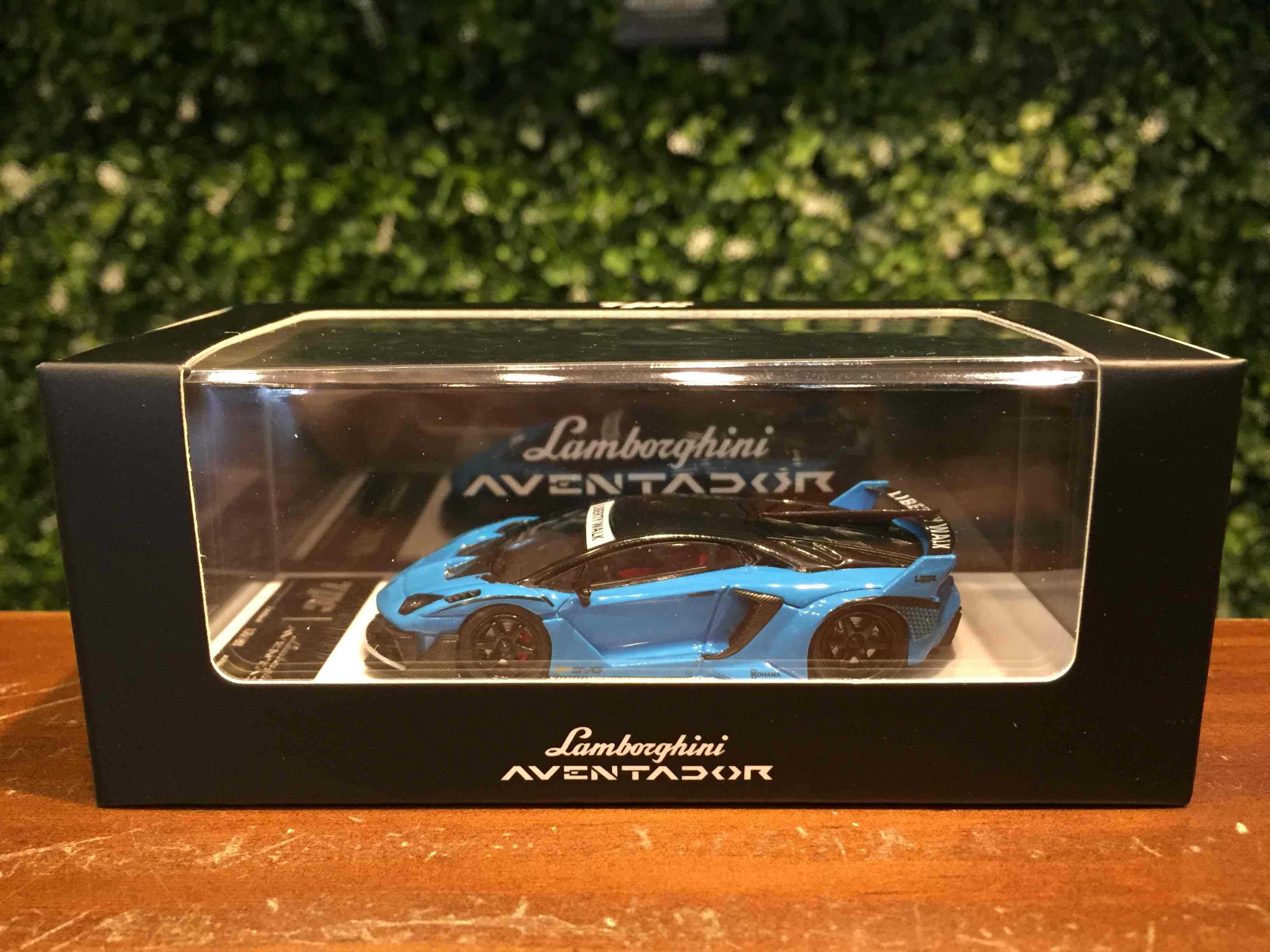 1/64 TPC LBWK Aventador GT EVO Baby Blue【MGM】