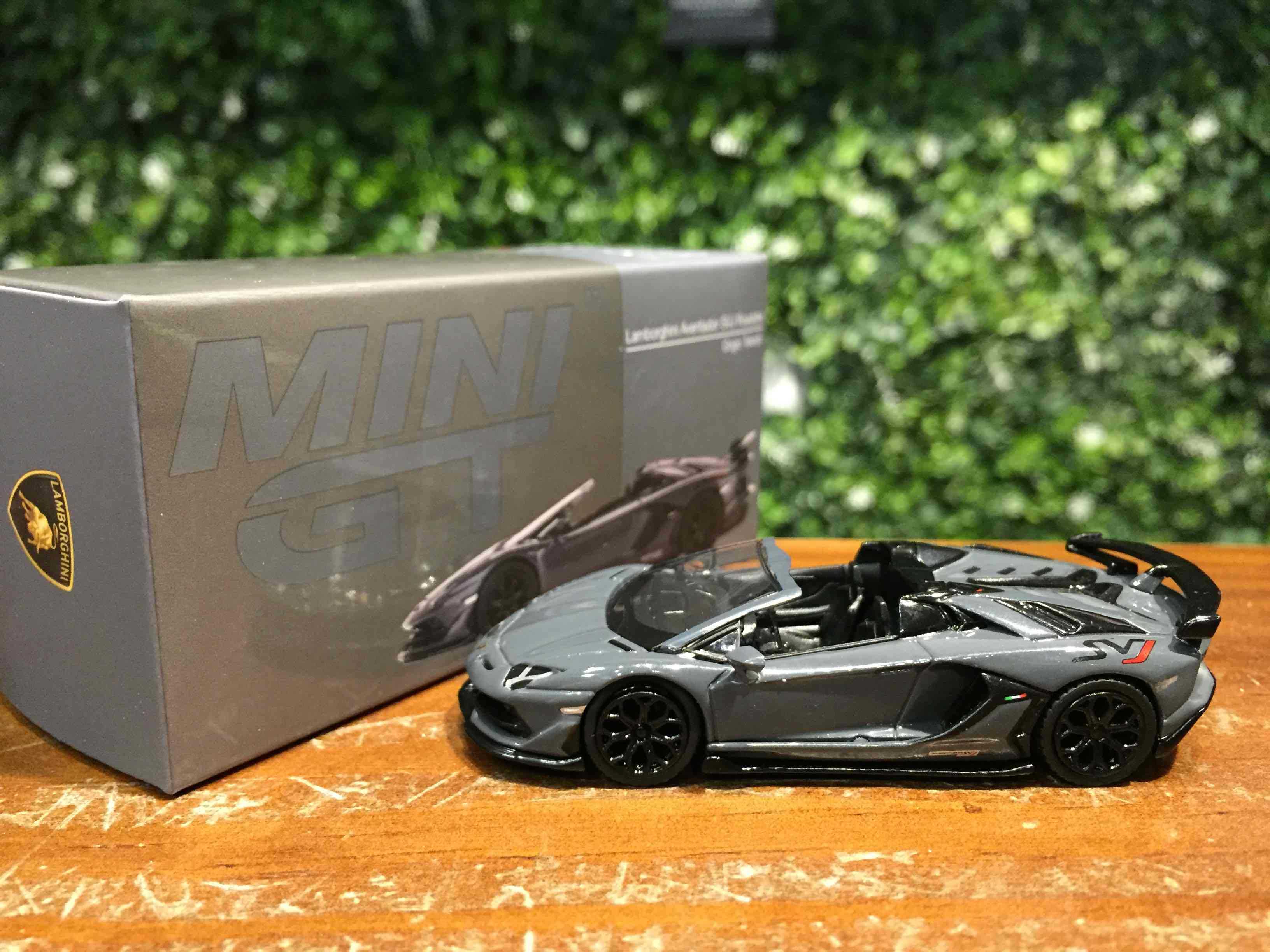 1/64 MiniGT Lamborghini Aventador SVJ Roadster MGT00425【MGM