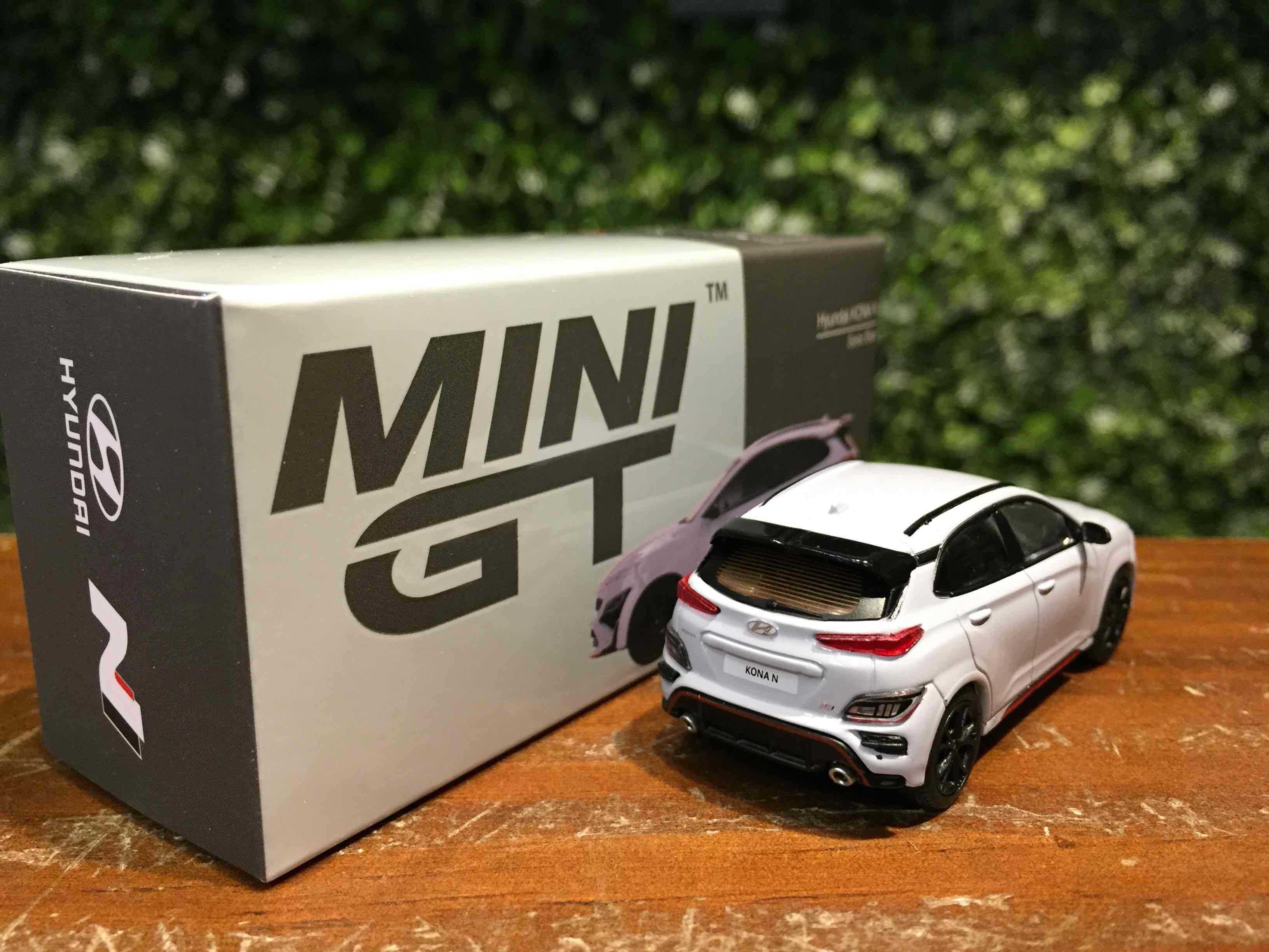 1/64 MiniGT Hyundai Kona N Sonic Blue MGT00454L【MGM】