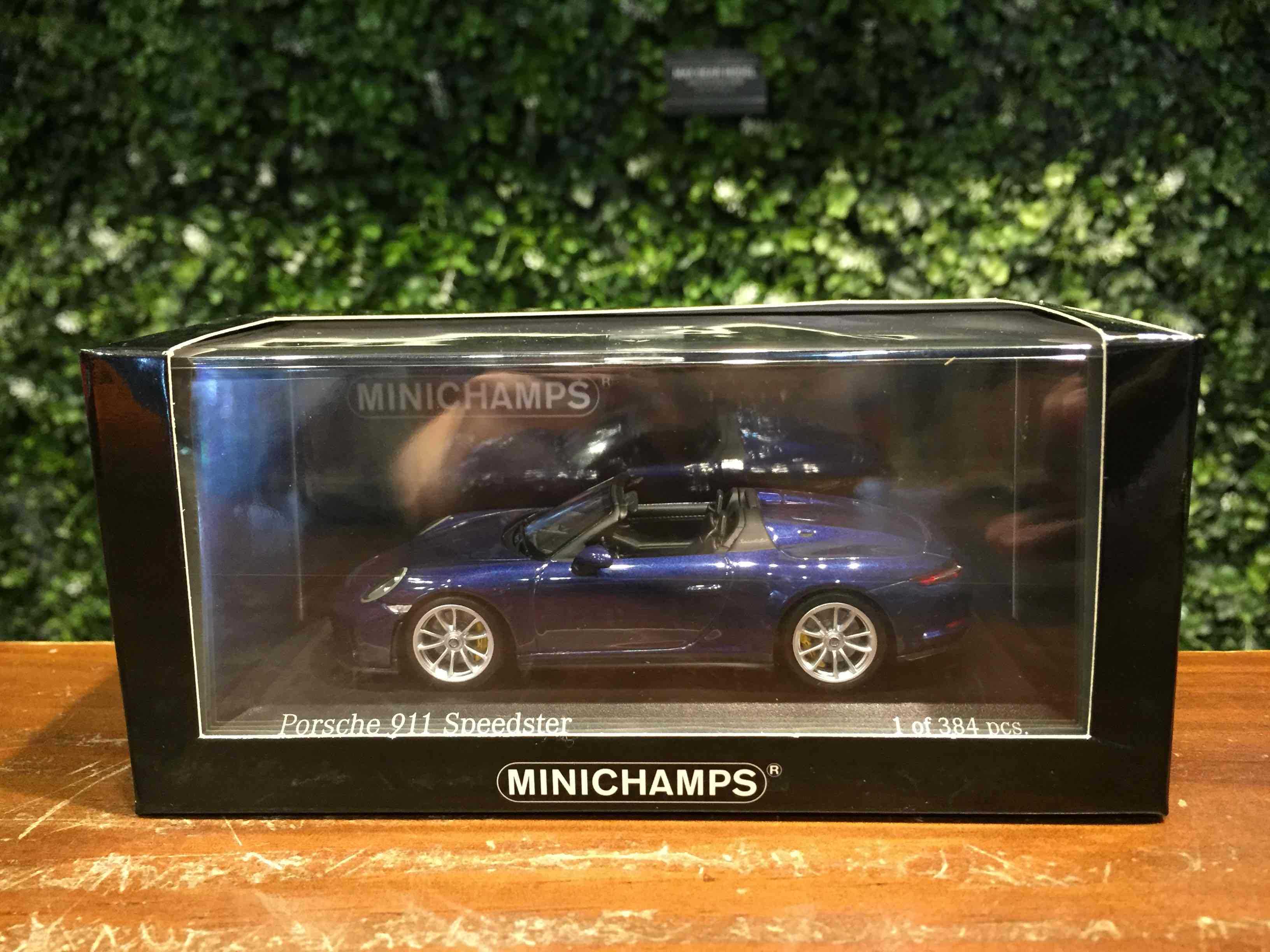 1/43 Minichamps Porsche 911 (991) Speedster 410061132【MGM】