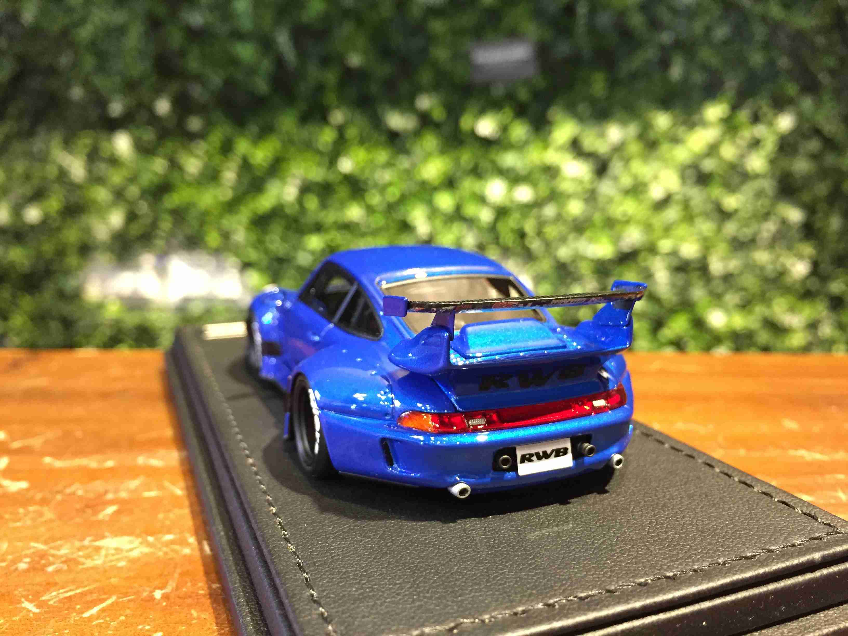 1/43 Ignition Model RWB Porsche 993 Blue MET IG2172【MGM】