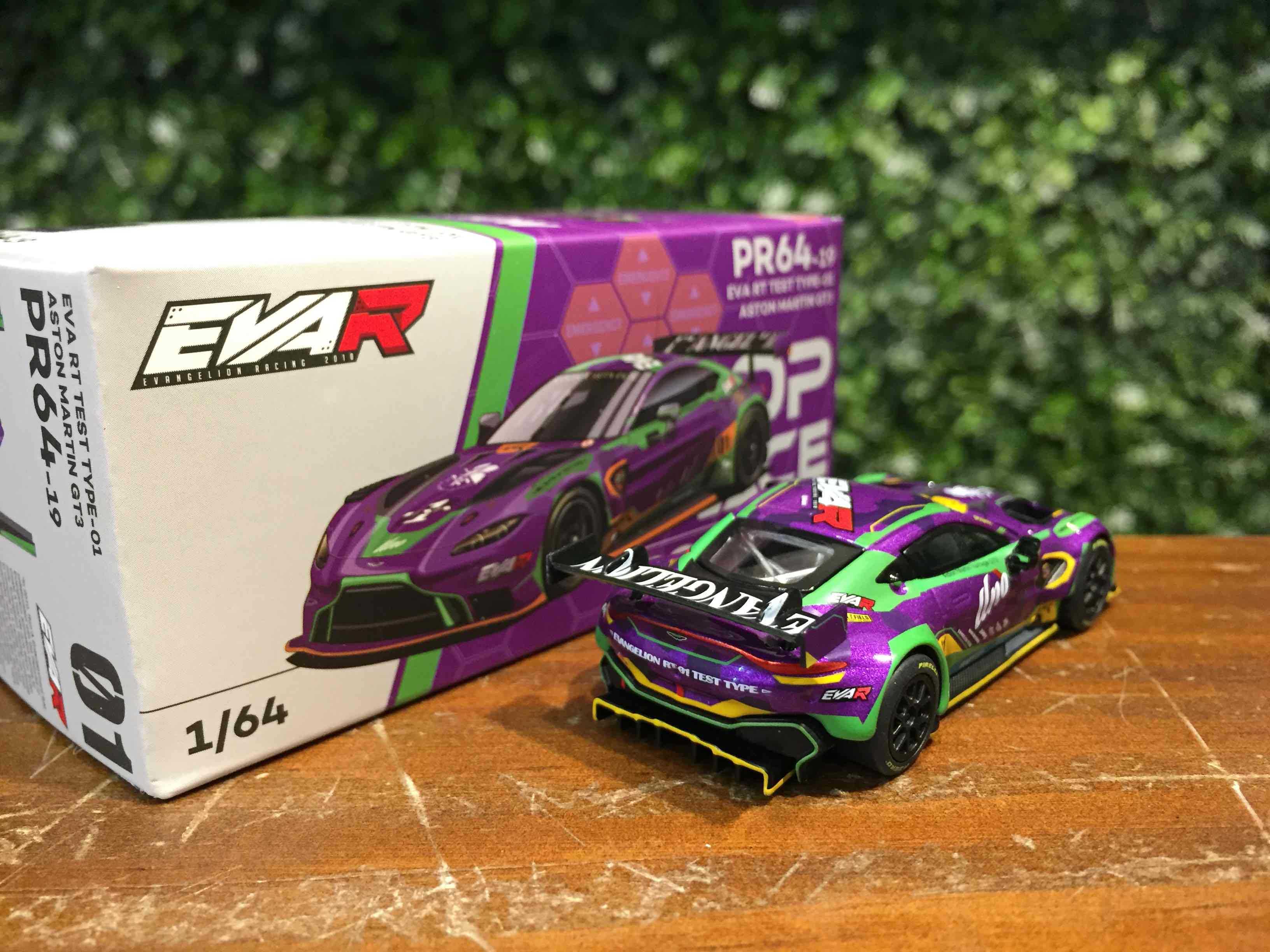 1/64 POPRACE Aston Martin Vantage GT3 EVA 01 PR640019【MGM】