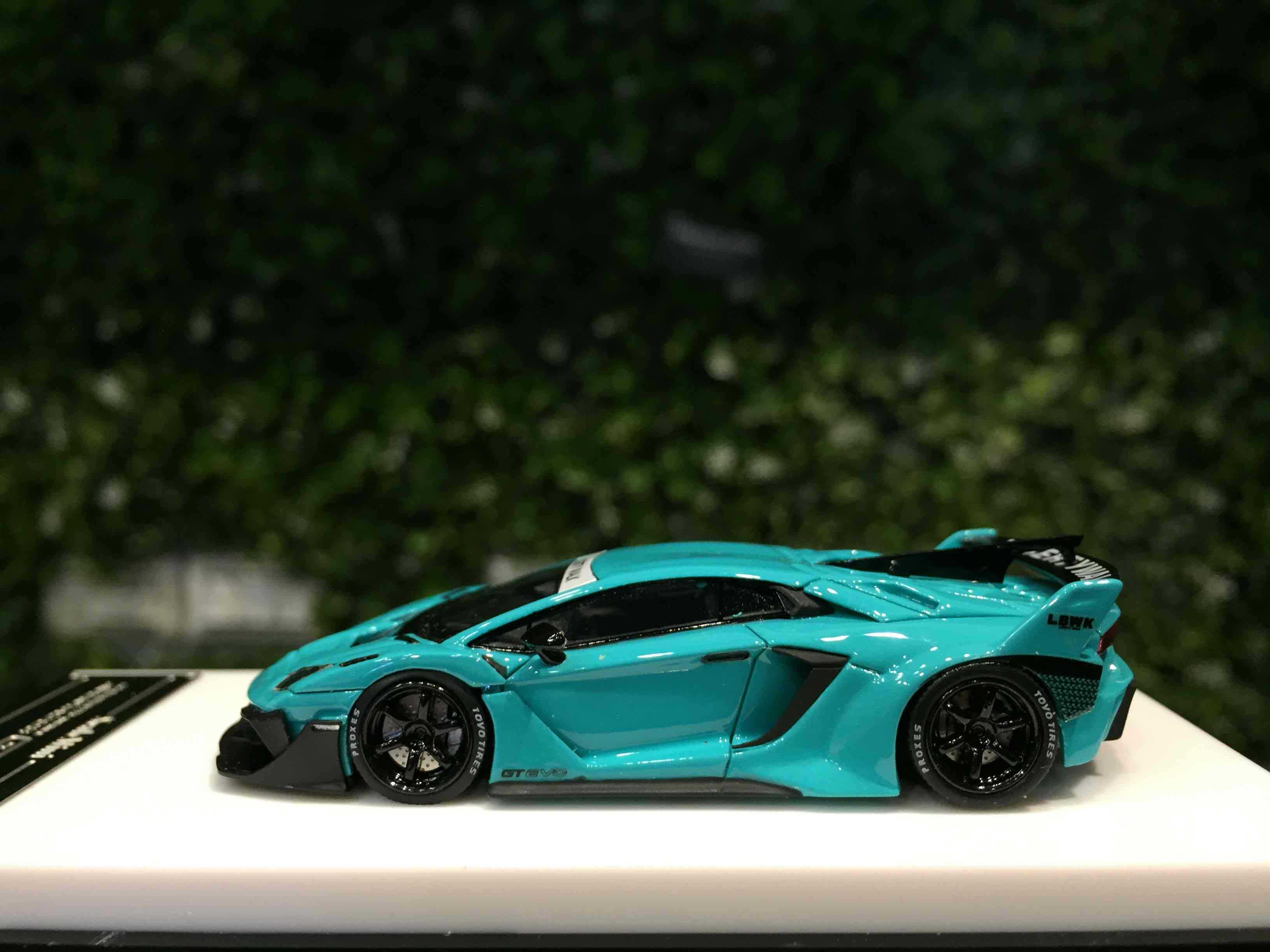 1/64 ScaleMini LBWK Aventador GT EVO Mint Green【MGM】