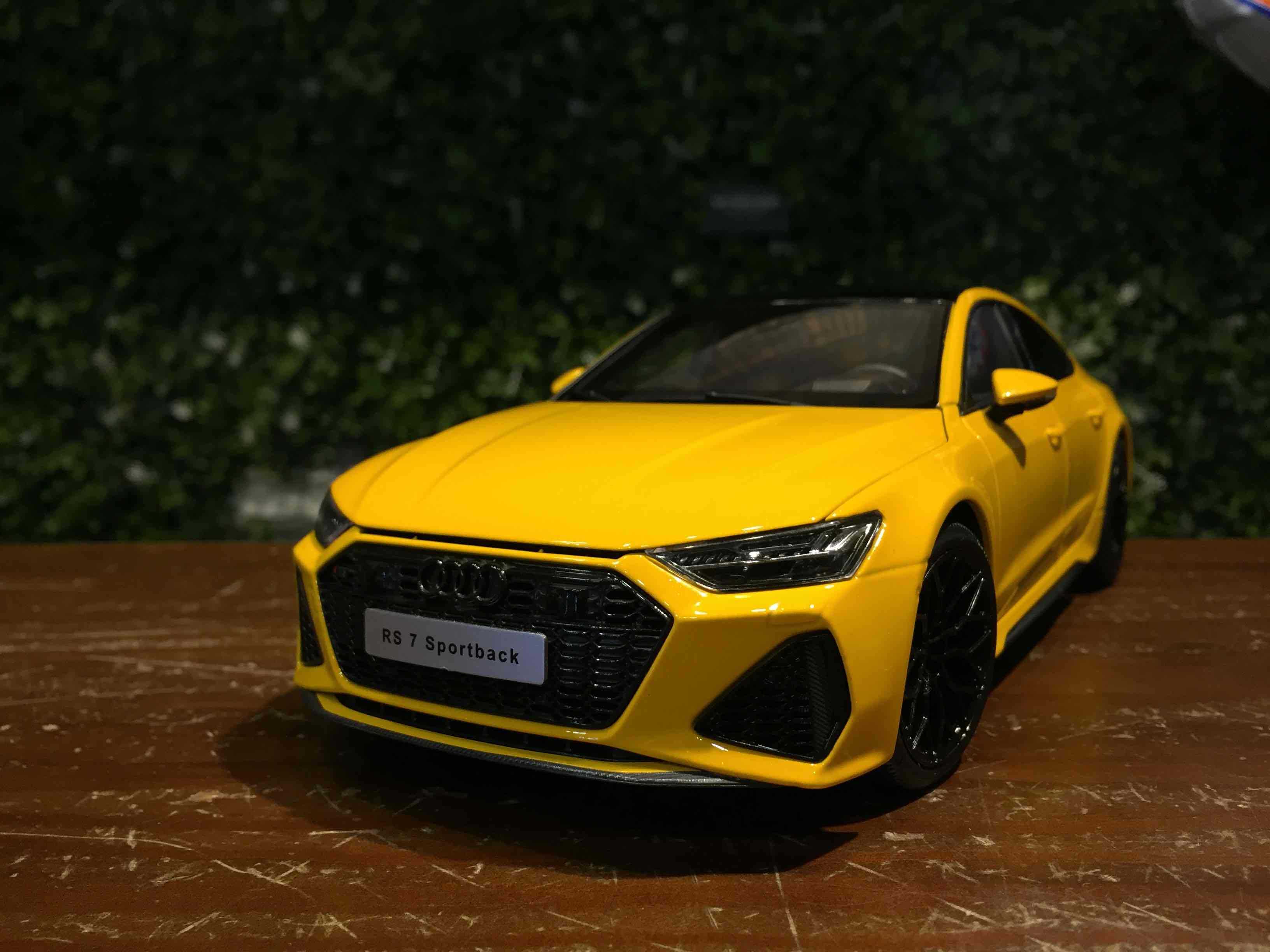 1/18 KengFai Audi RS7 Sportback (C8) 2021 Yellow【MGM】