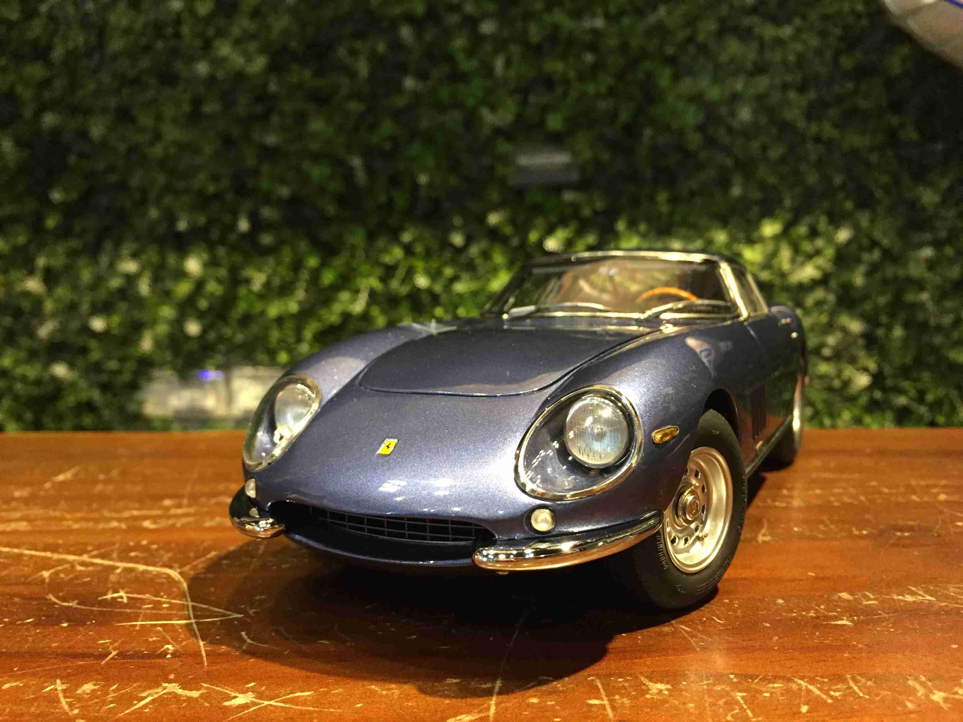 1/18 CMC Ferrari 275 GTB/C 1966 California Blue M239【MGM】