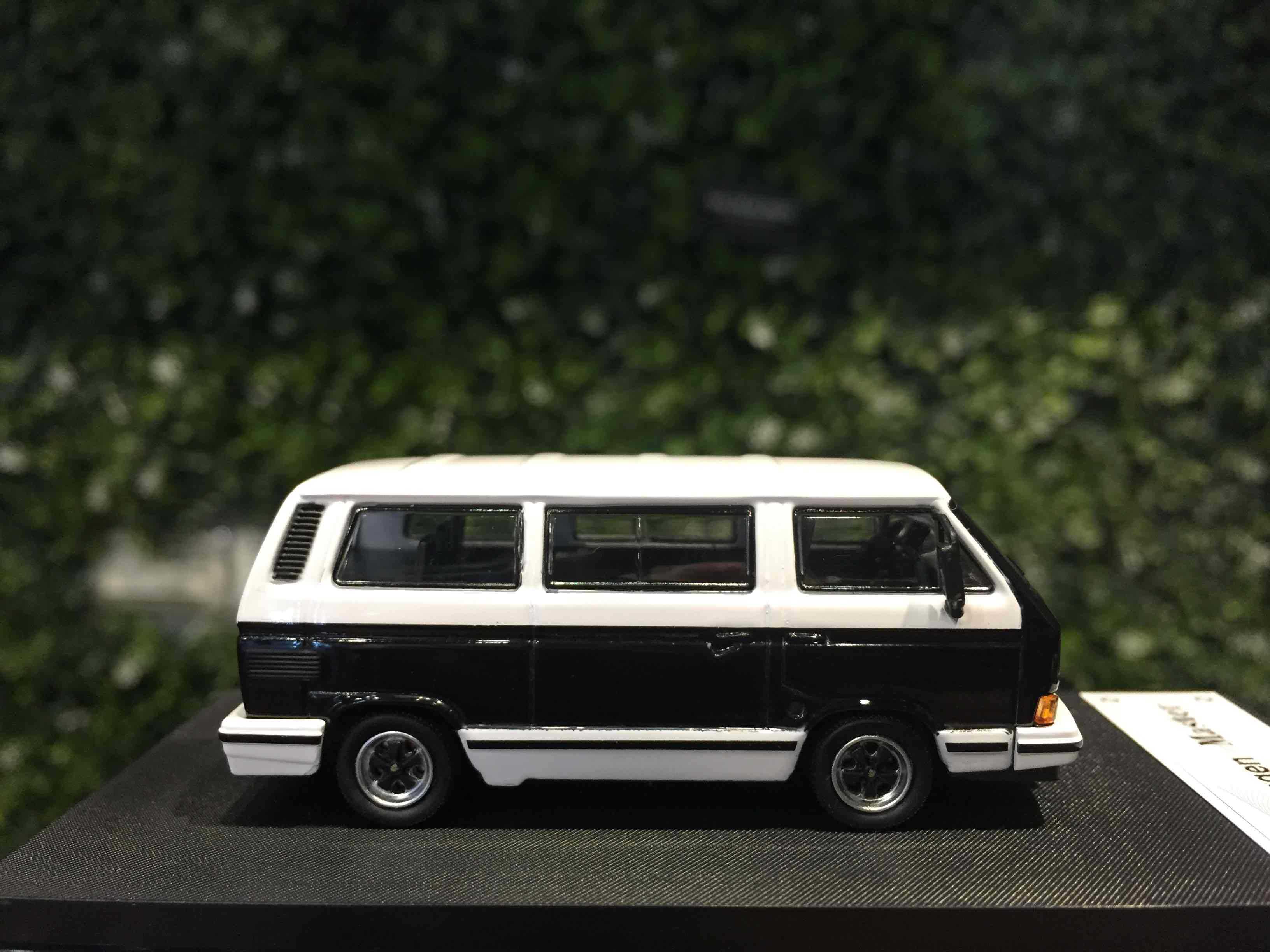 1/64 Master Volkswagen VW T3 Black/White【MGM】