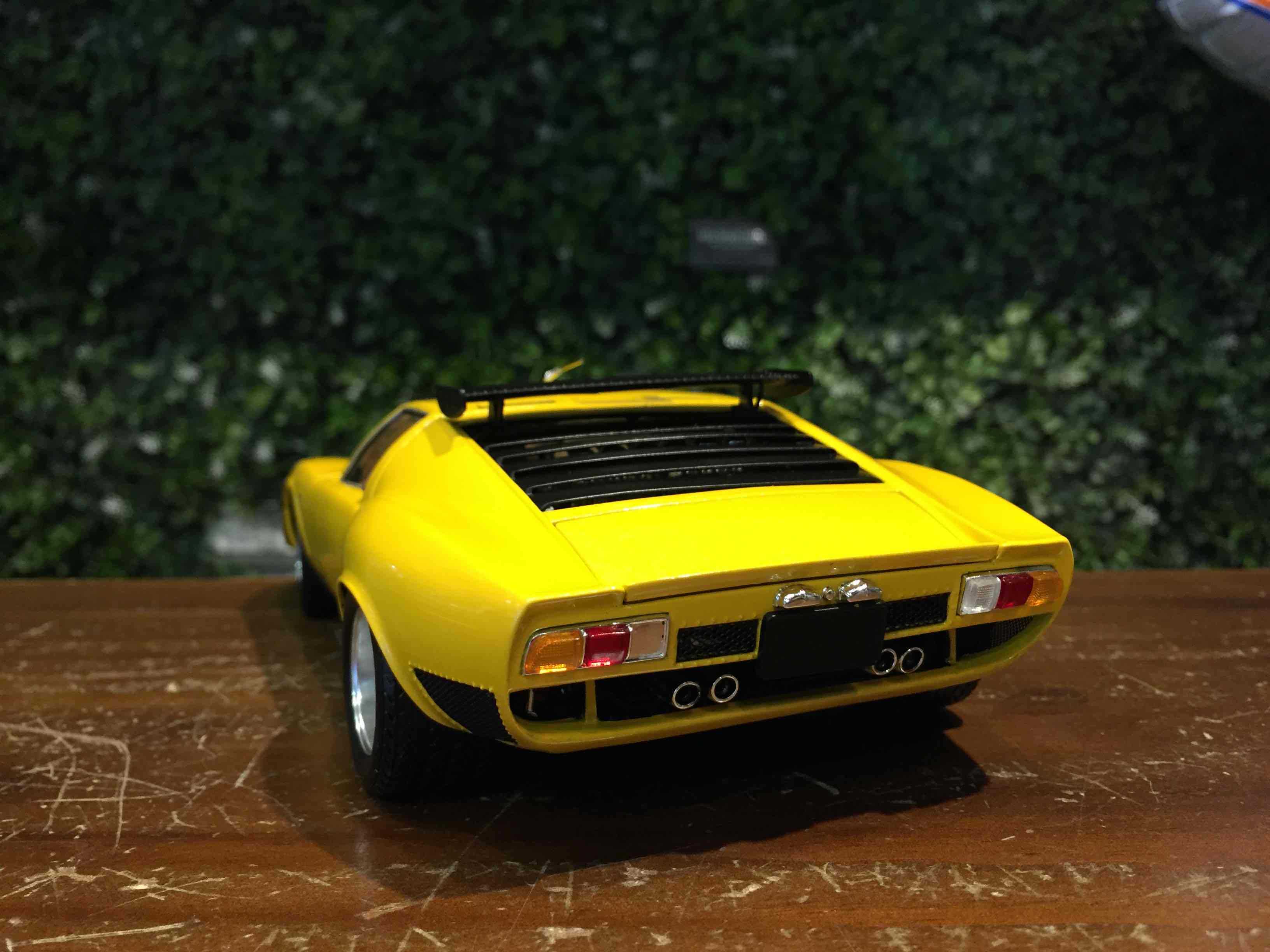 1/18 Kyosho Lamborghini Miura SVR Yellow 08319GY【MGM】