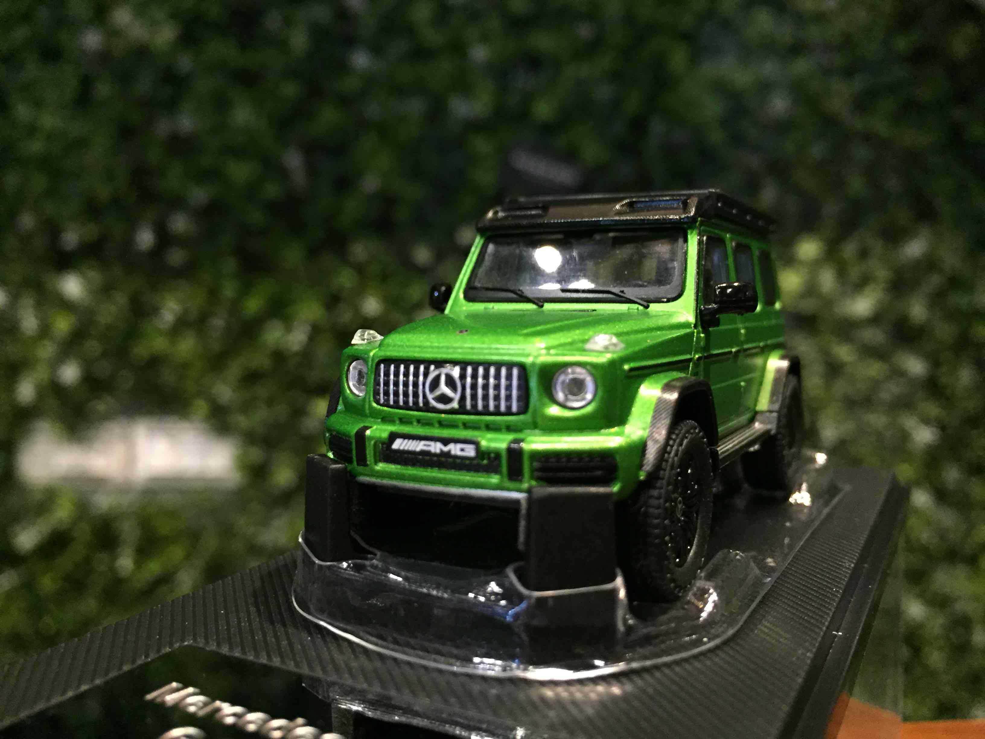 1/64 NZG Mercedes-AMG G63 4x4 W464 Green Magno 10761/31【MGM】