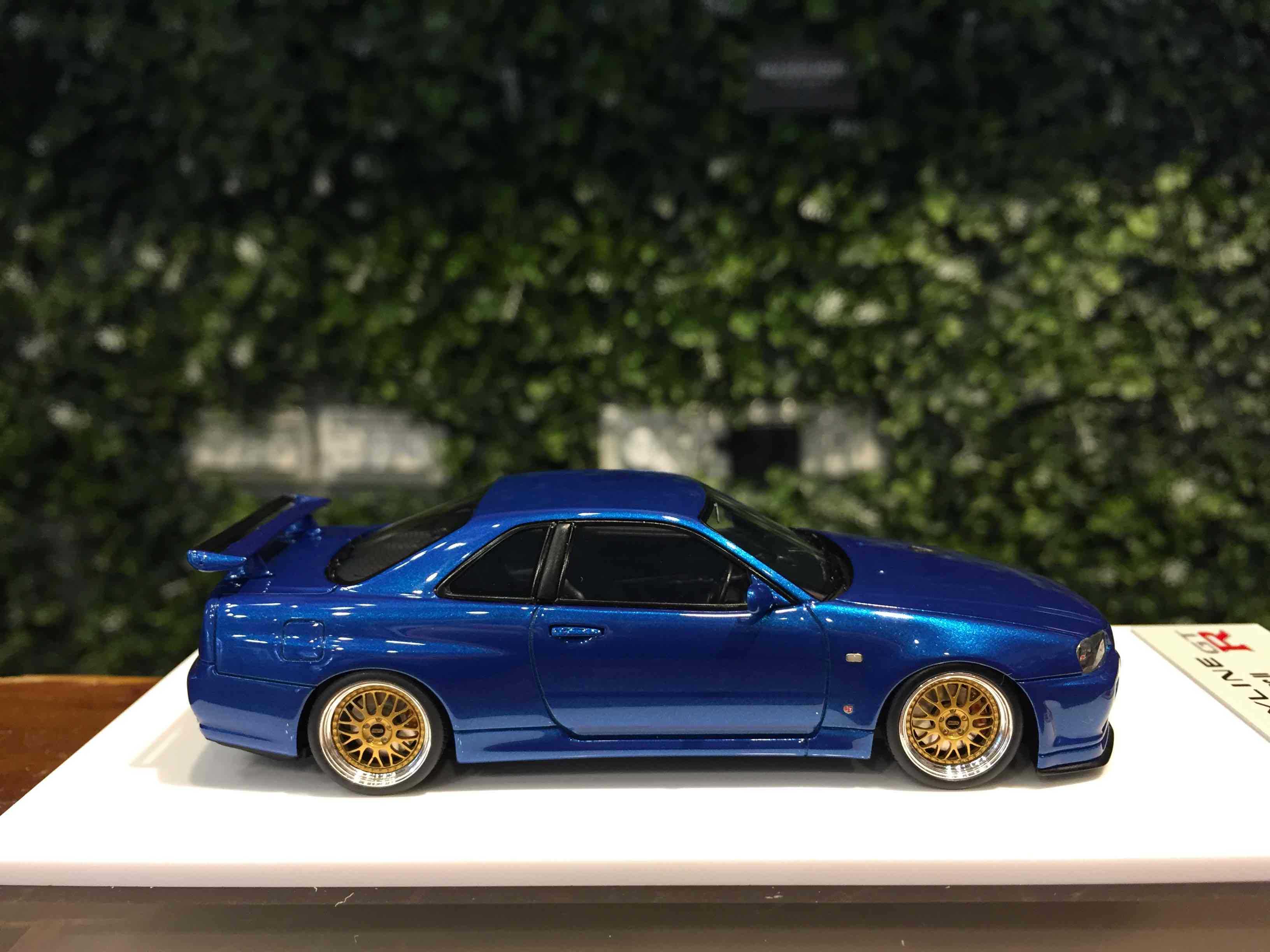1/43 MakeUp Nissan Skyline GT-R (R34) V-spec II EM509A【MGM