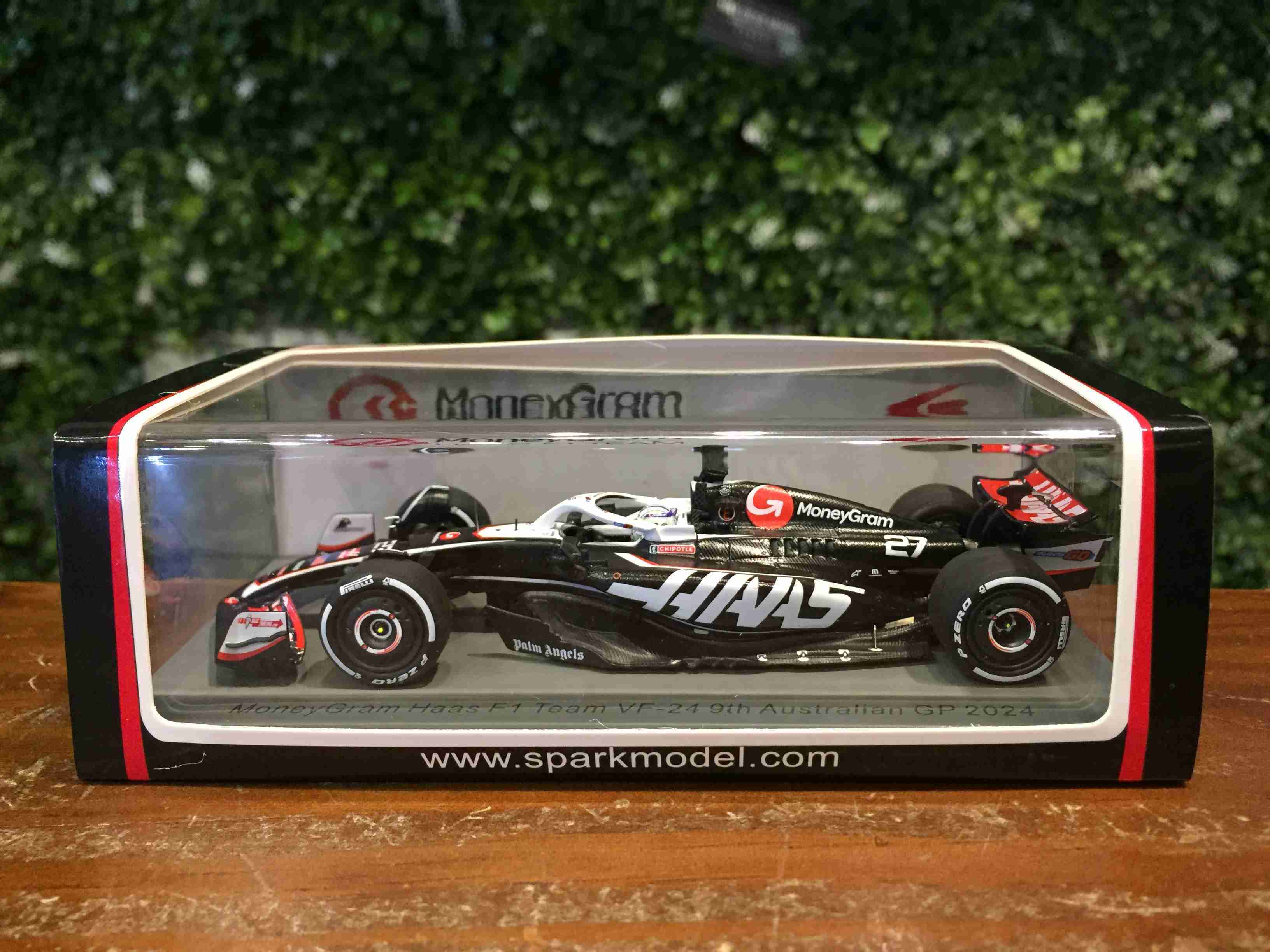 1/43 Spark HAAS F1 VF24 Nico Hulkenberg 9th 2024 S9528【MGM】