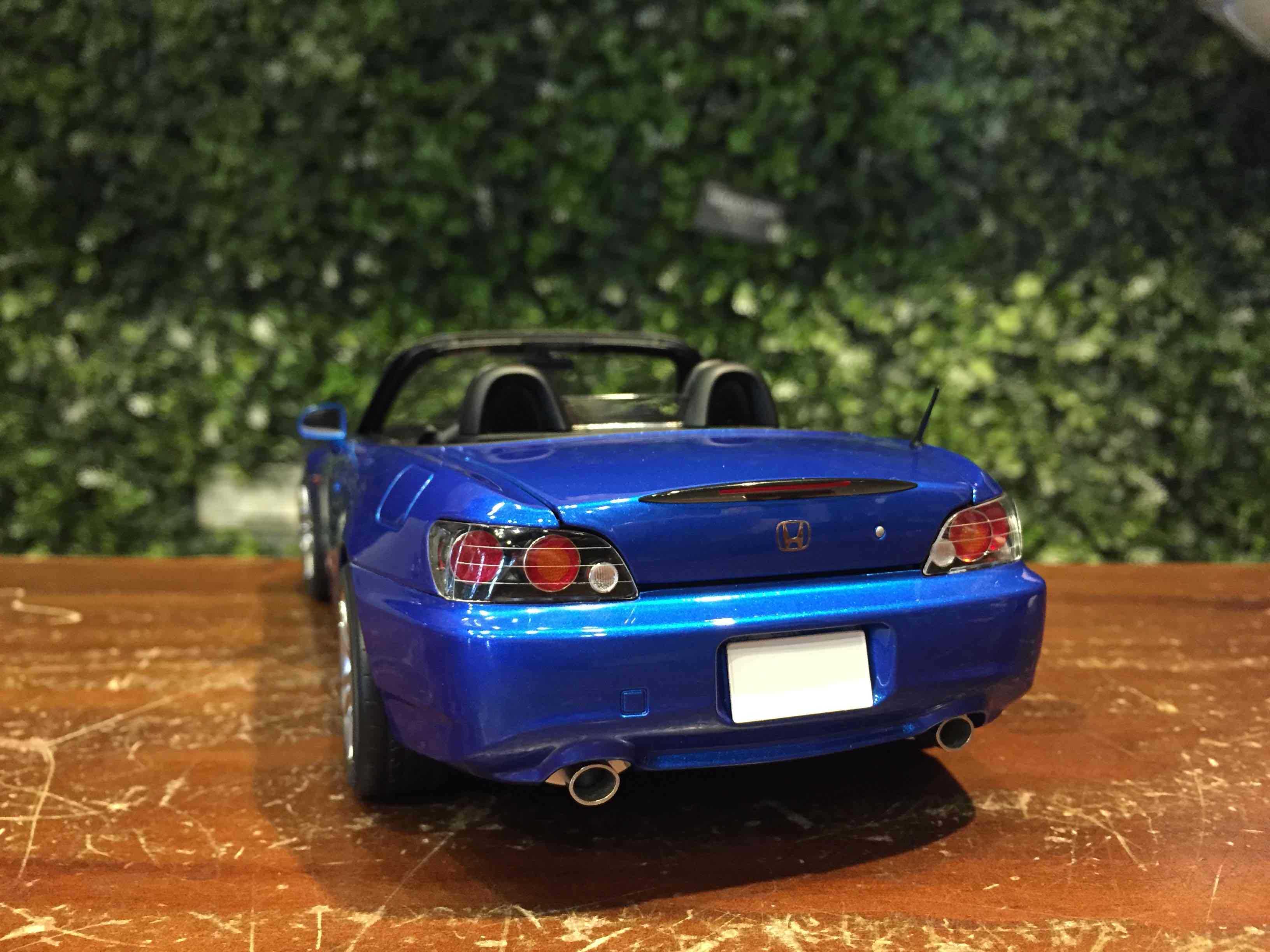 1/18 Motorhelix Honda S2000 (AP2) Blue Metallic M85107【MGM】