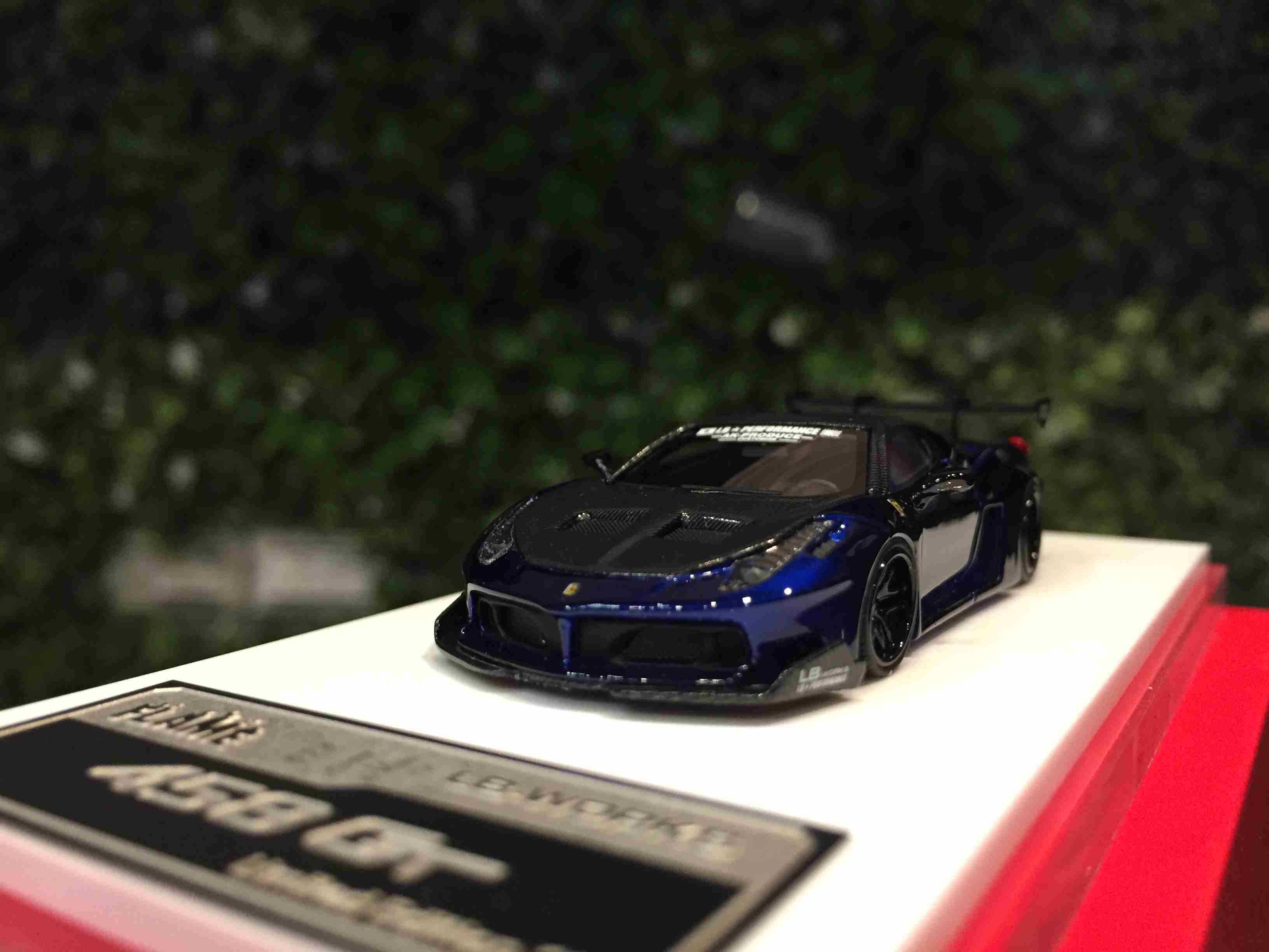 1/64 Flame LBWK Ferrari 458 GT Metallic Blue【MGM】 - Max Gear