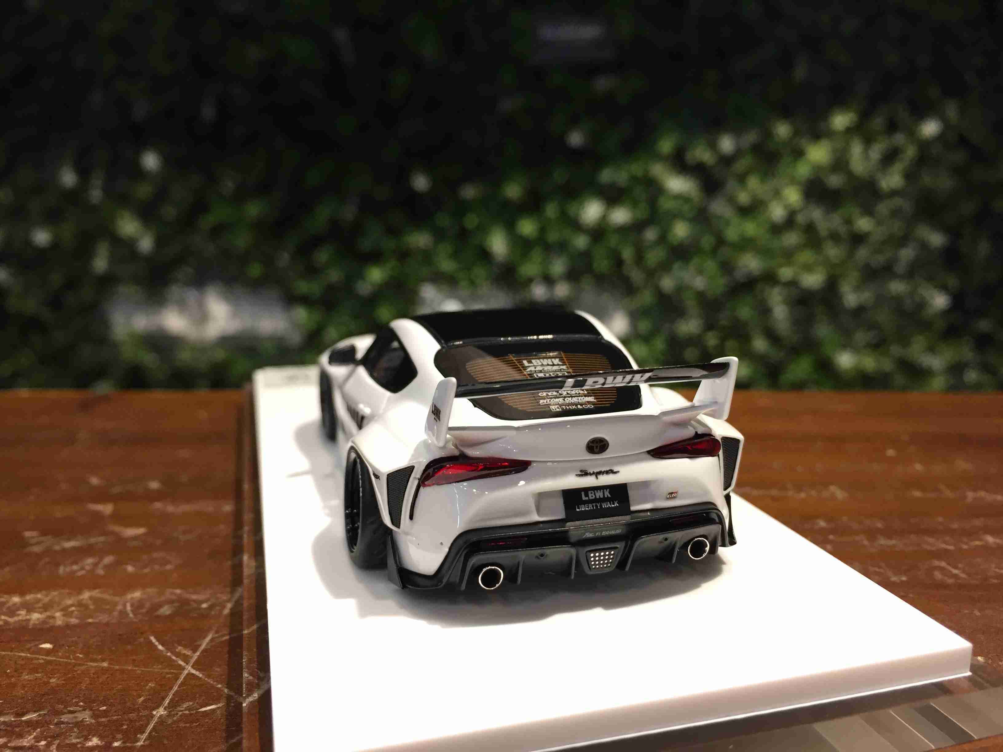 1/43 MakeUp LB-Works GR Supra Pearl White LB017A【MGM】