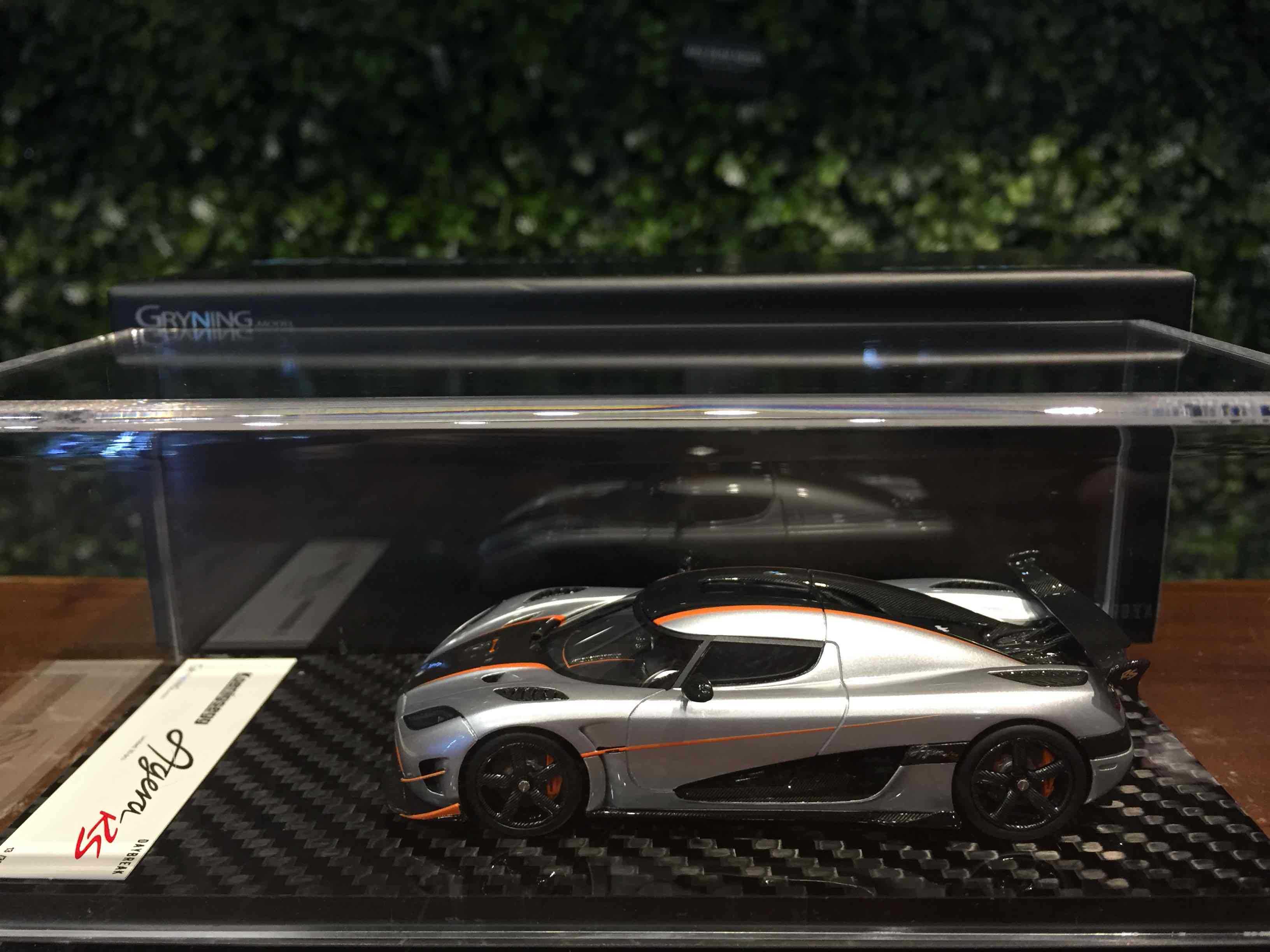 1/43 Gryning Koenigsegg Agera RS Silver/Carbon GD002B【MGM】