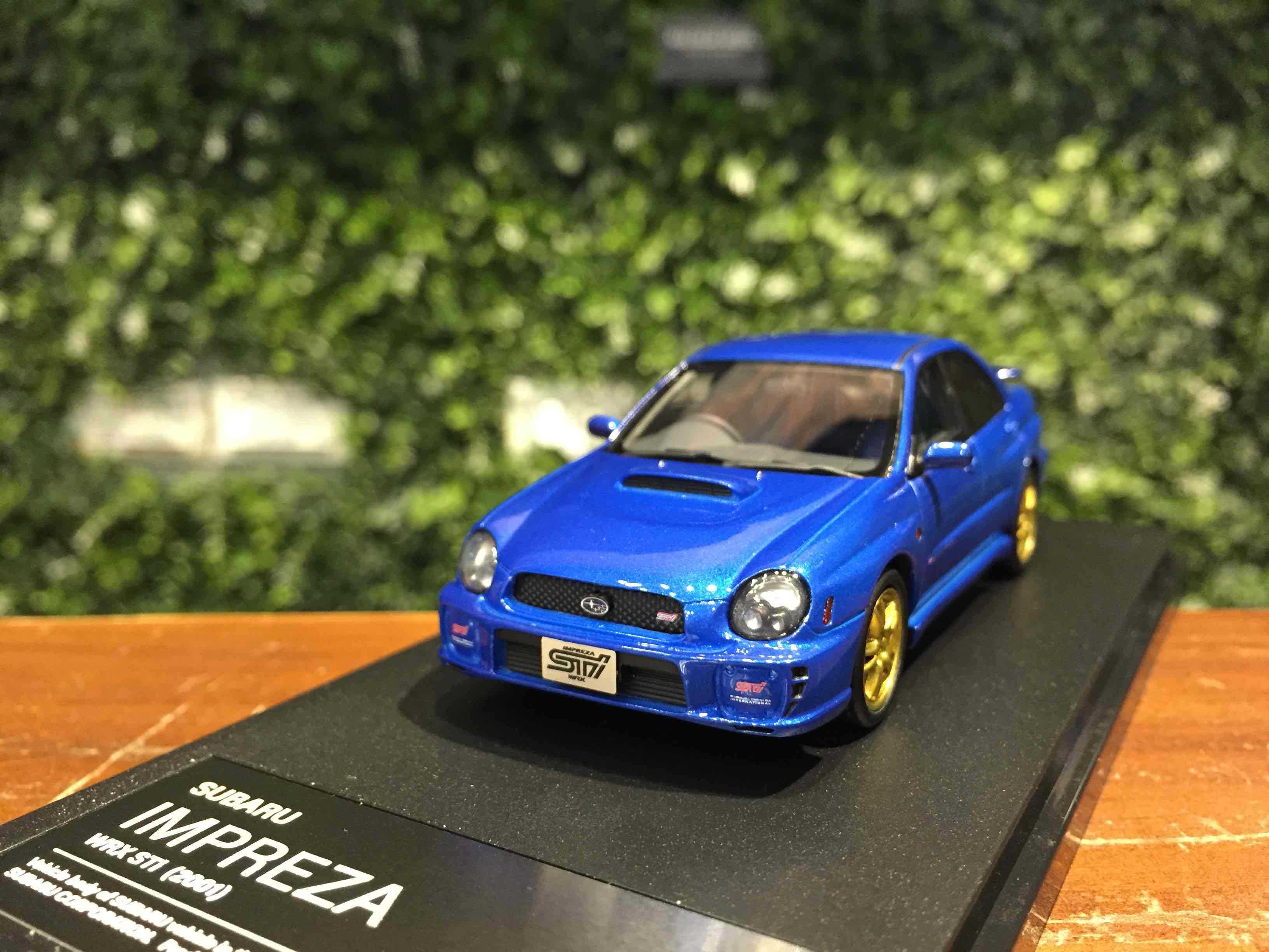 Hi-Story 1/43 SUBARU IMPREZA WRX STi (2002) WRブルー・マイカ Hi-Story 2017年10月発売予定新製品をご案内します。 | 株式会社
